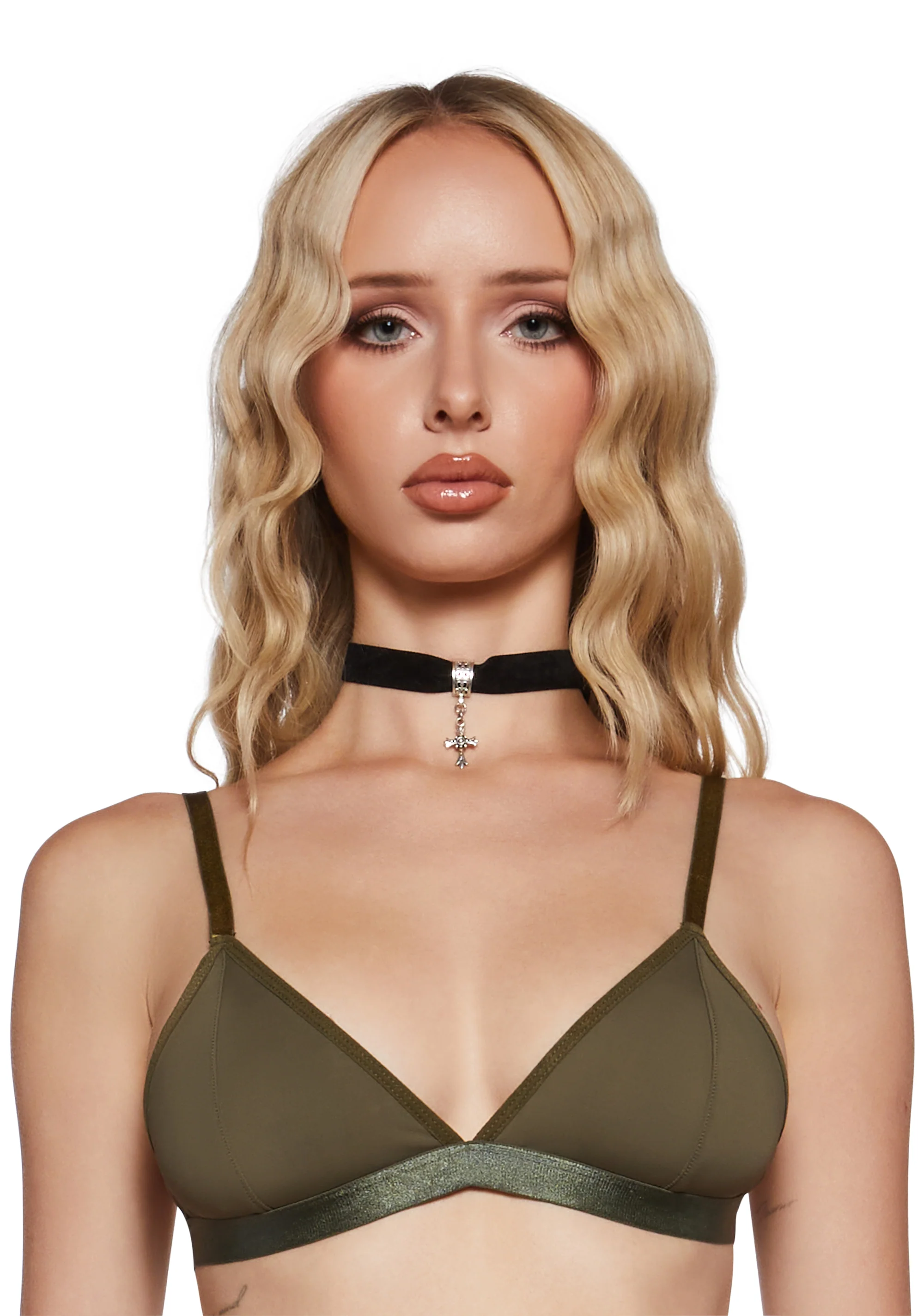 Awe Struck Bralette - Green - Image 5