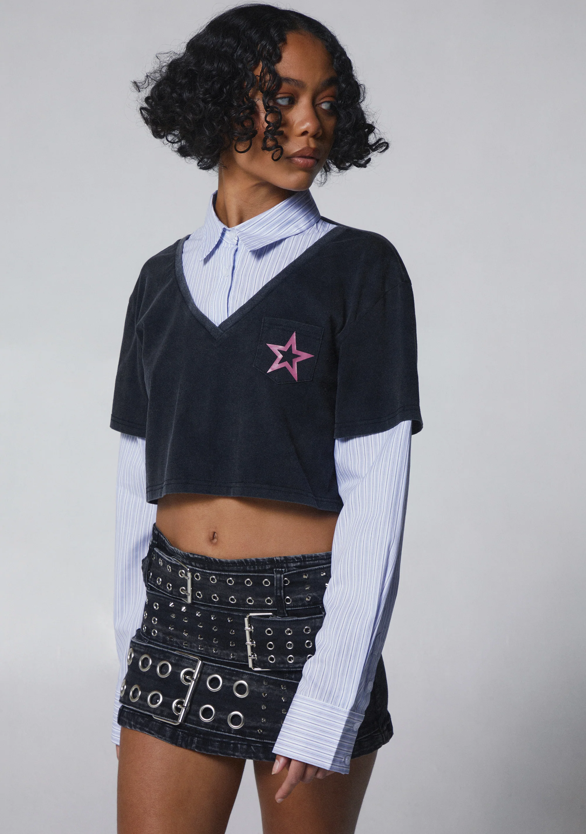 Azure Graphic Long Sleeve Top - Image 7