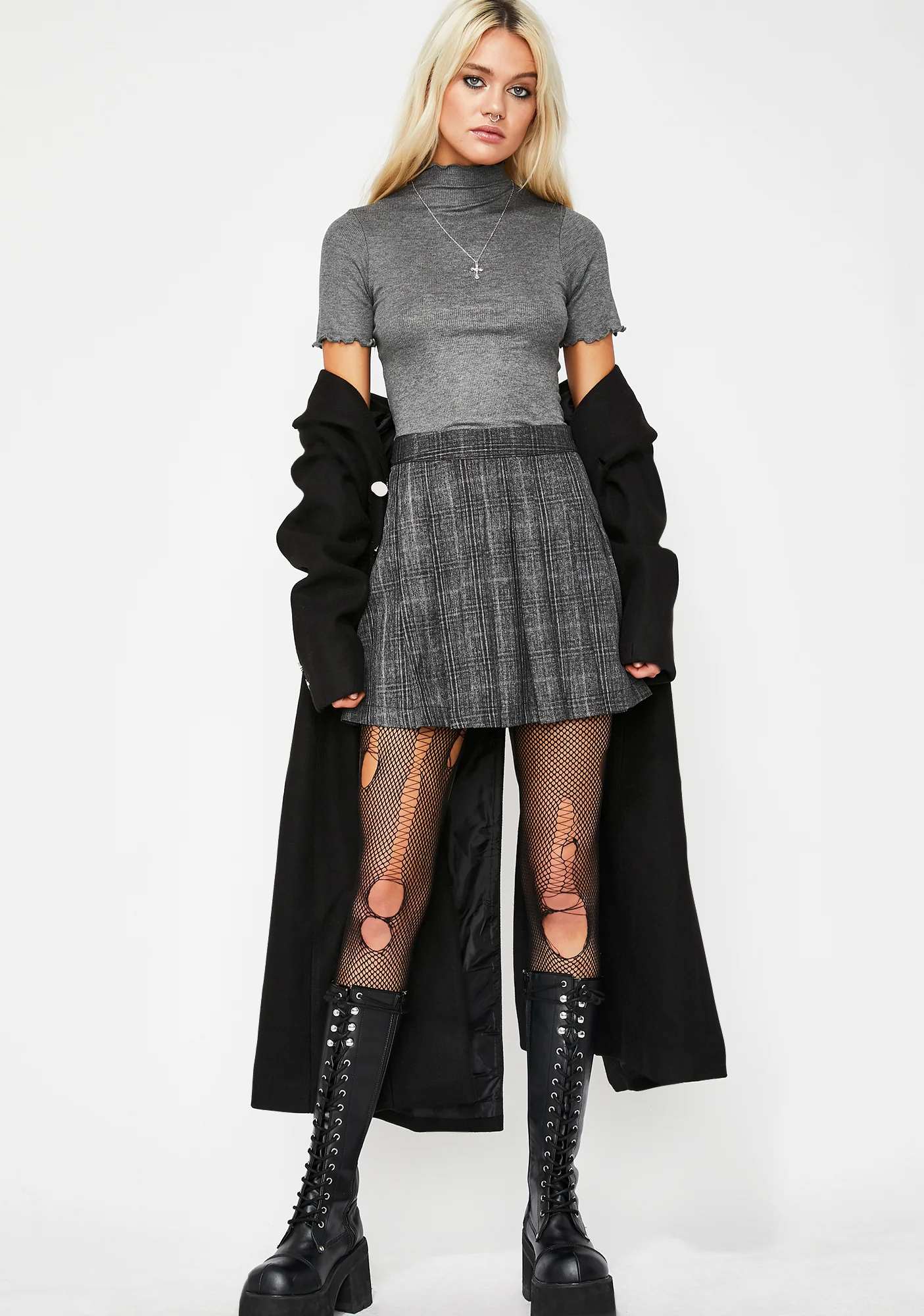 Babe Academy Pleated Skirt - Image 2