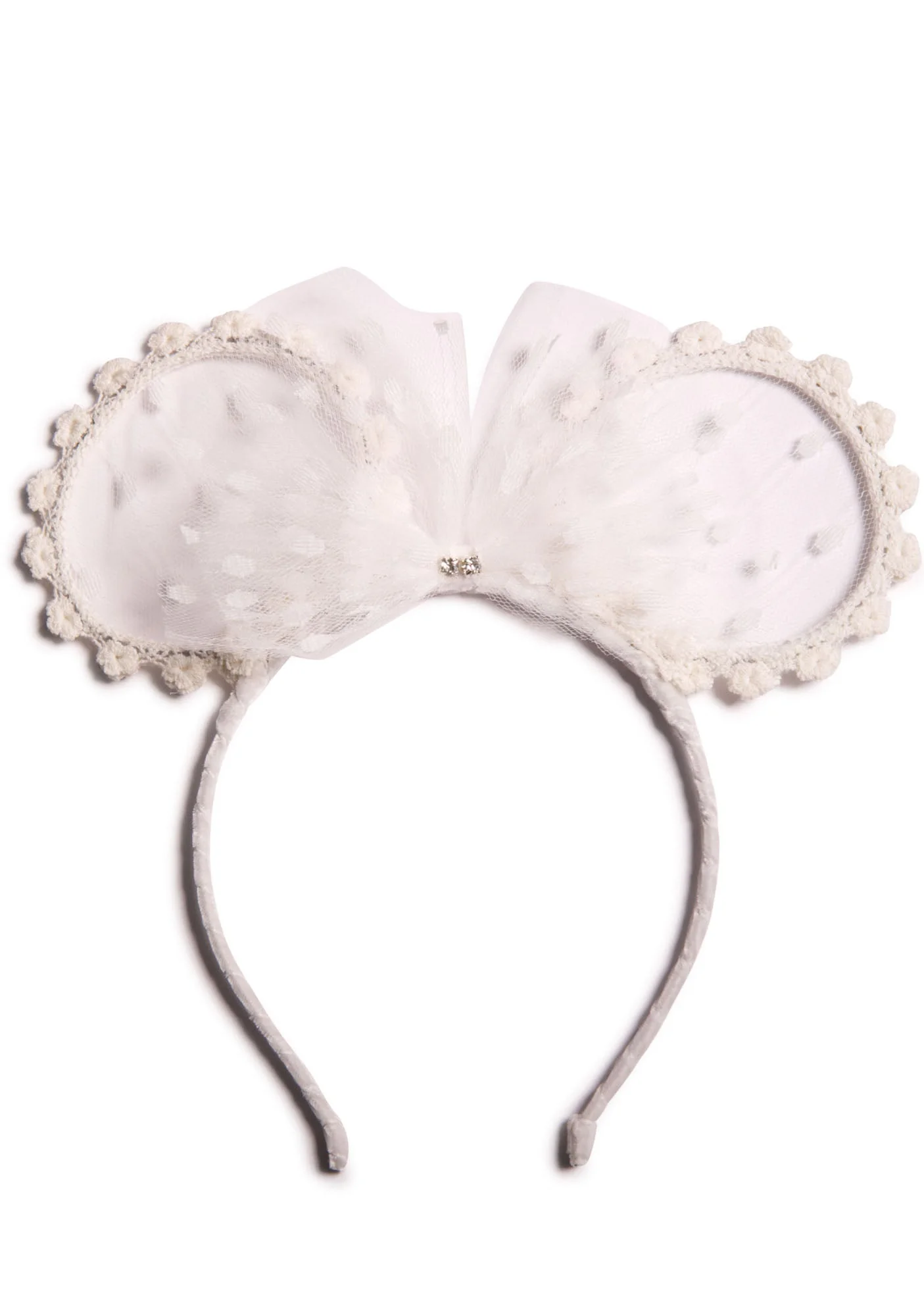Babe-y Bear Headband - White - Image 6