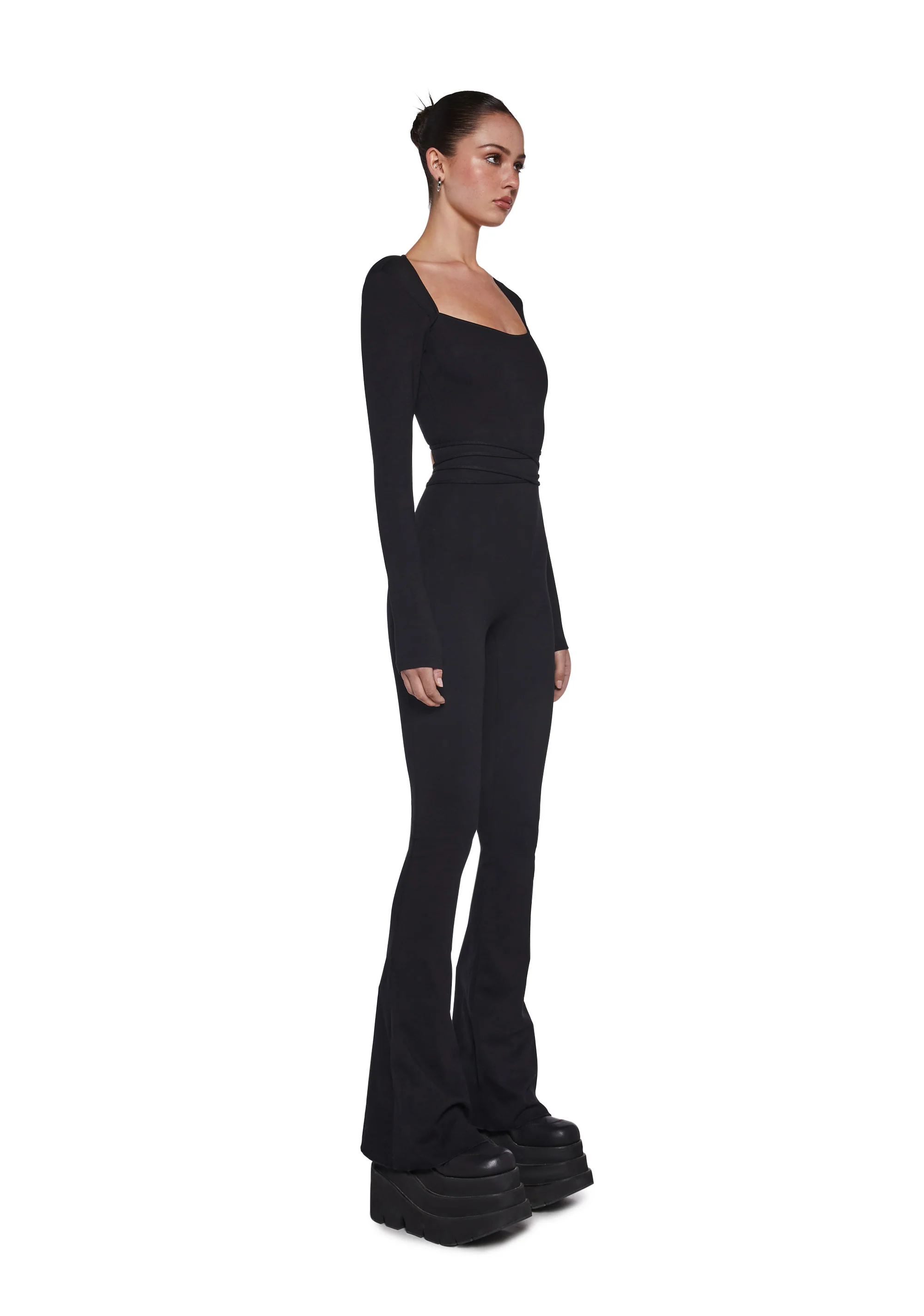 Signal Open Back Catsuit - Image 3