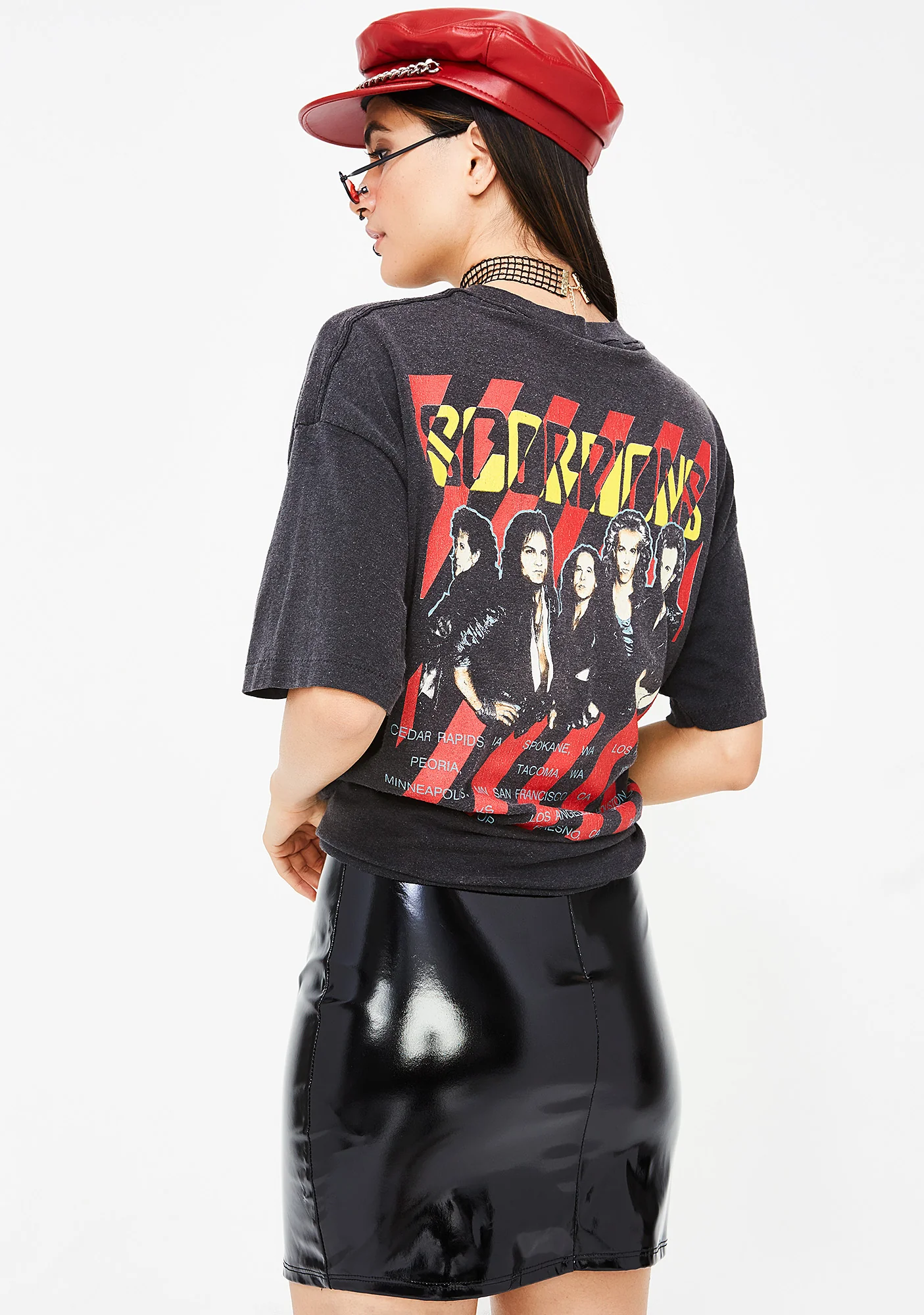 Baby Come Back Vinyl Skirt - Image 4