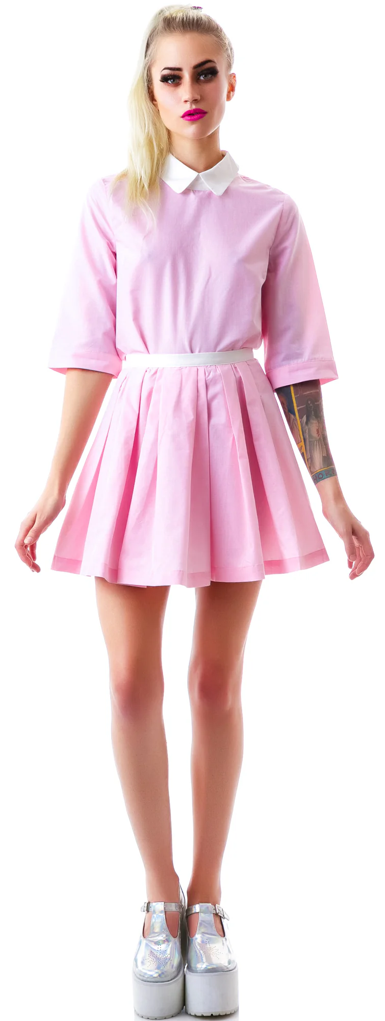 Baby Gurl Pleated Skirt - Image 7