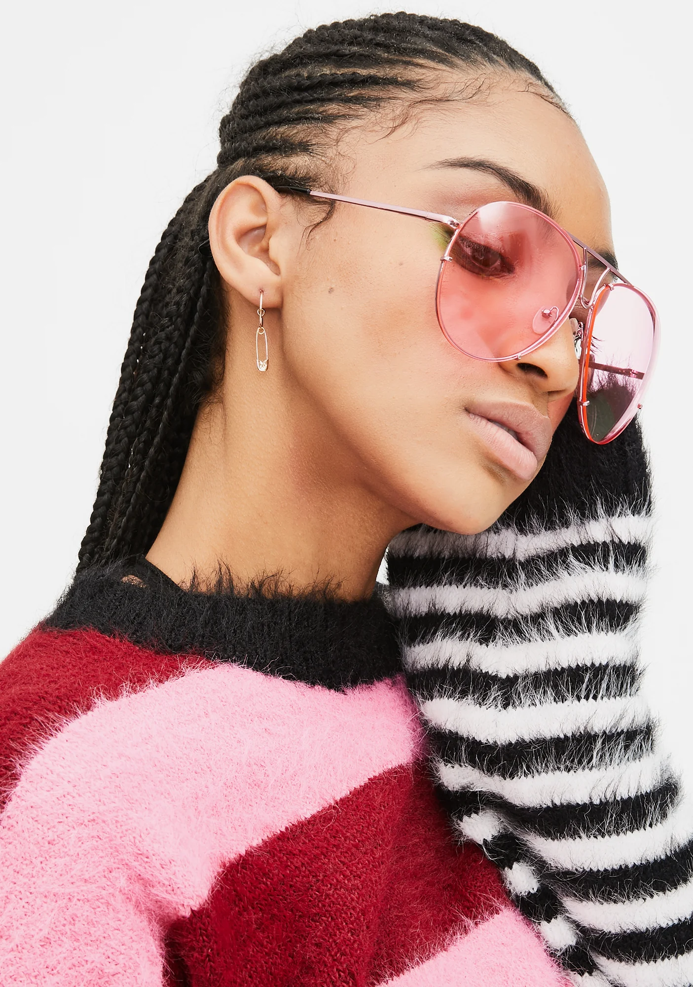 Baby Retro Repeat Aviator Sunglasses - Image 4