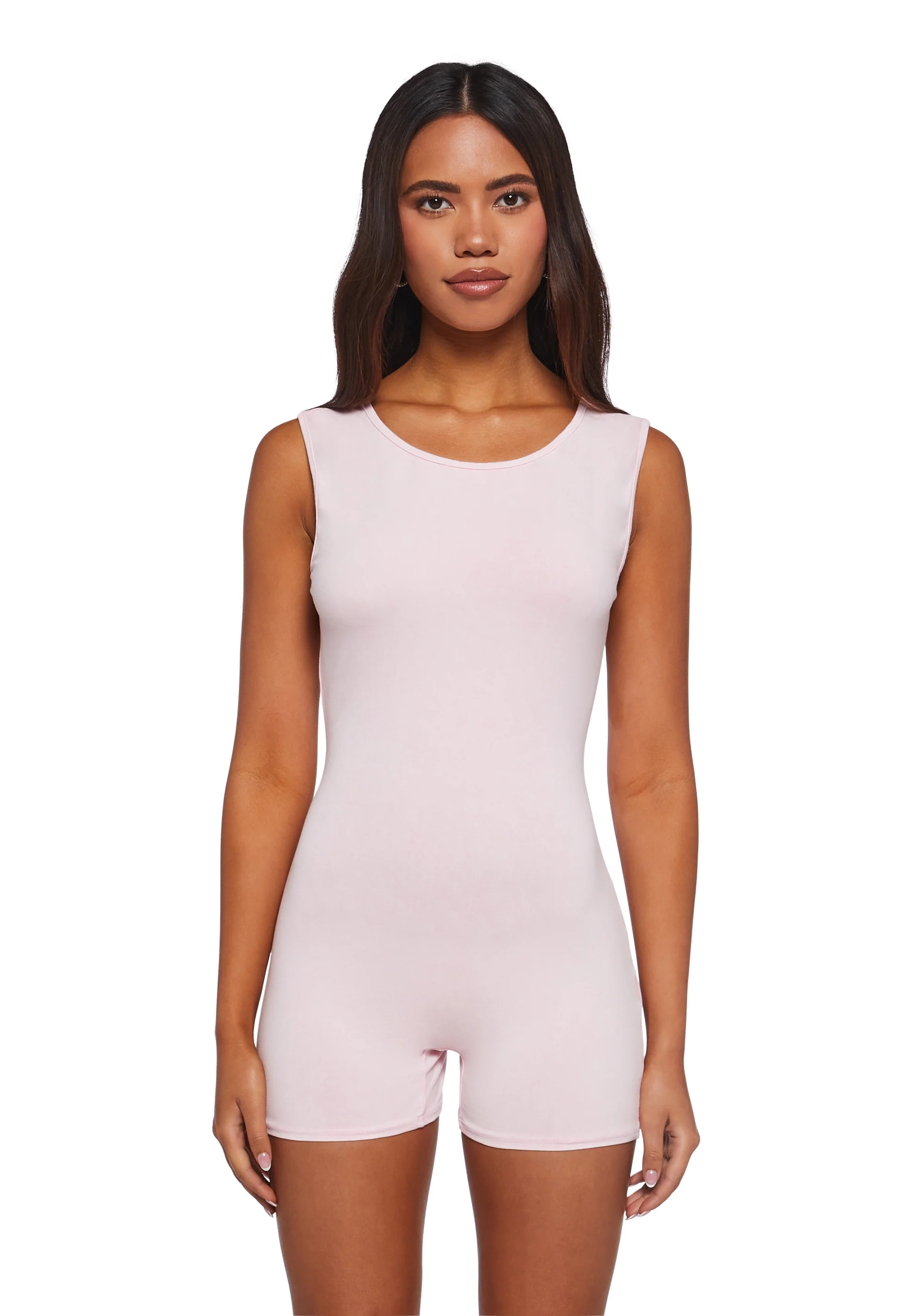 Alternate Realities Backless Romper - Pink - Image 2