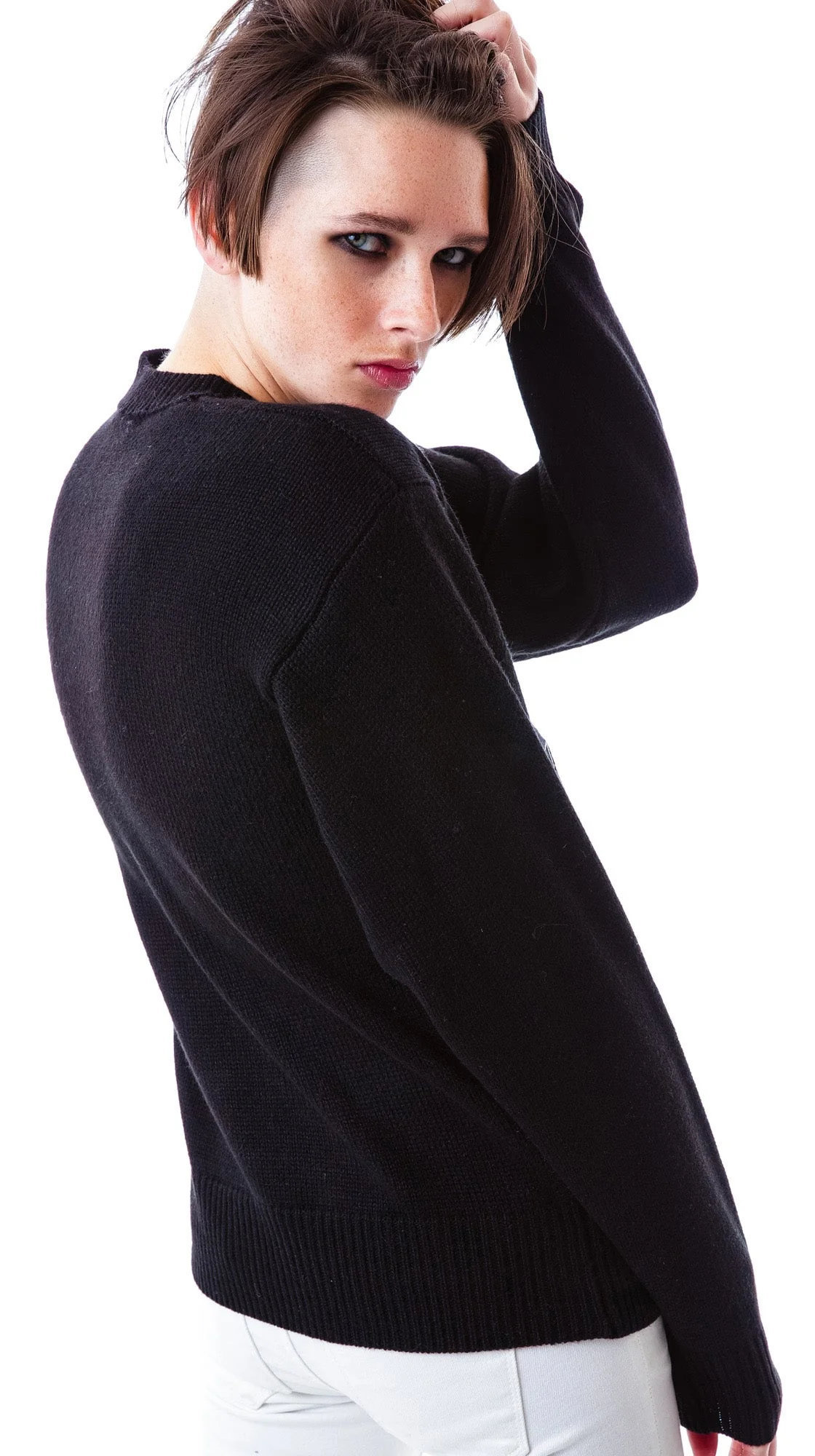 Bad Boy Bart Knit Crew - Off White - Image 9