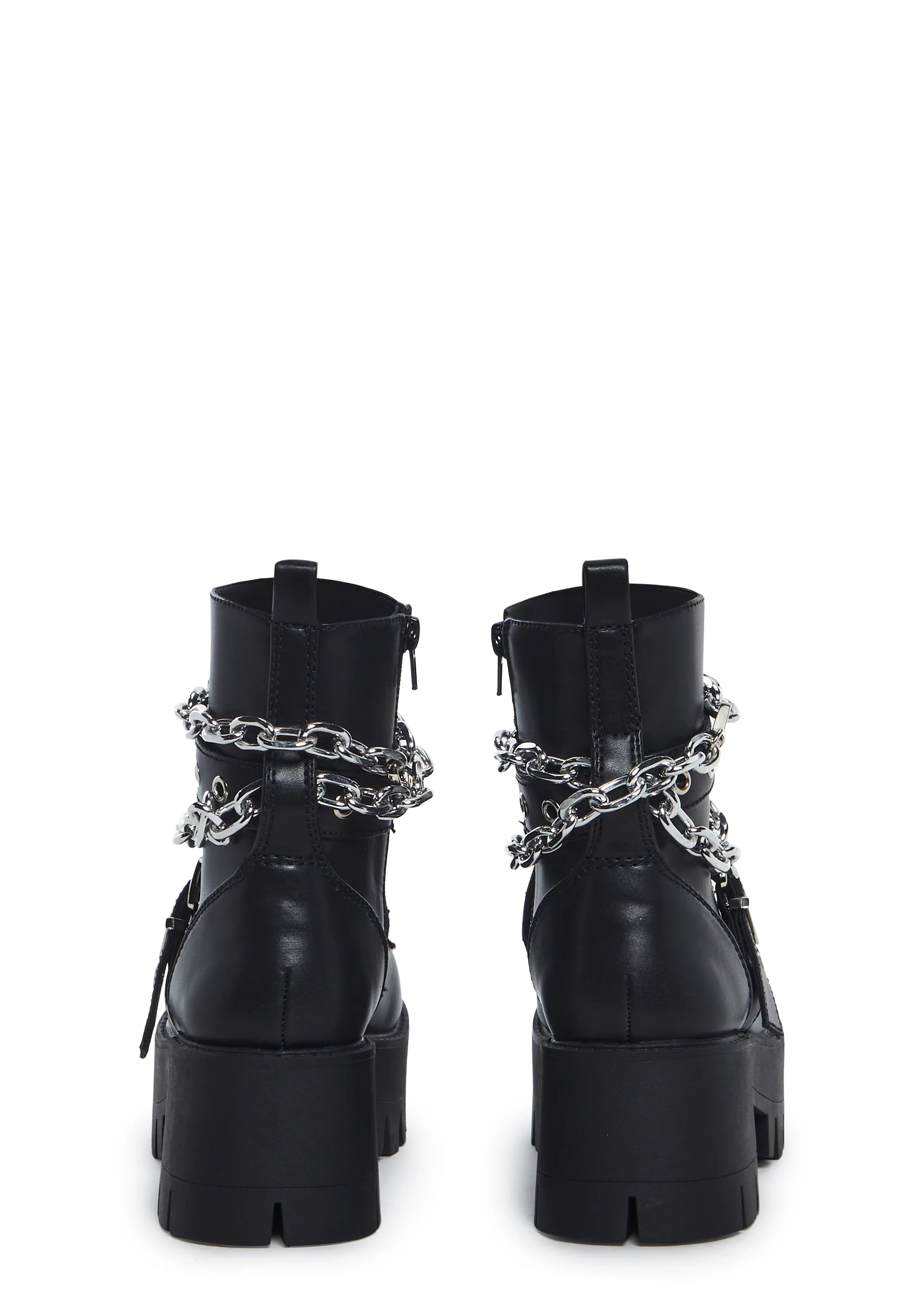 Bad Girl Blues Platform Boots - Image 4