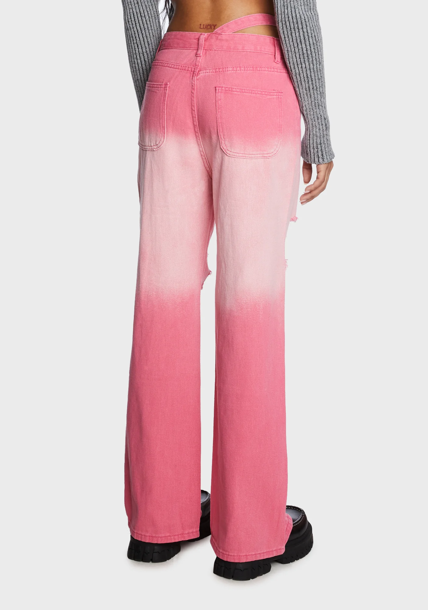 Bad Habits Distressed Jeans - Image 5