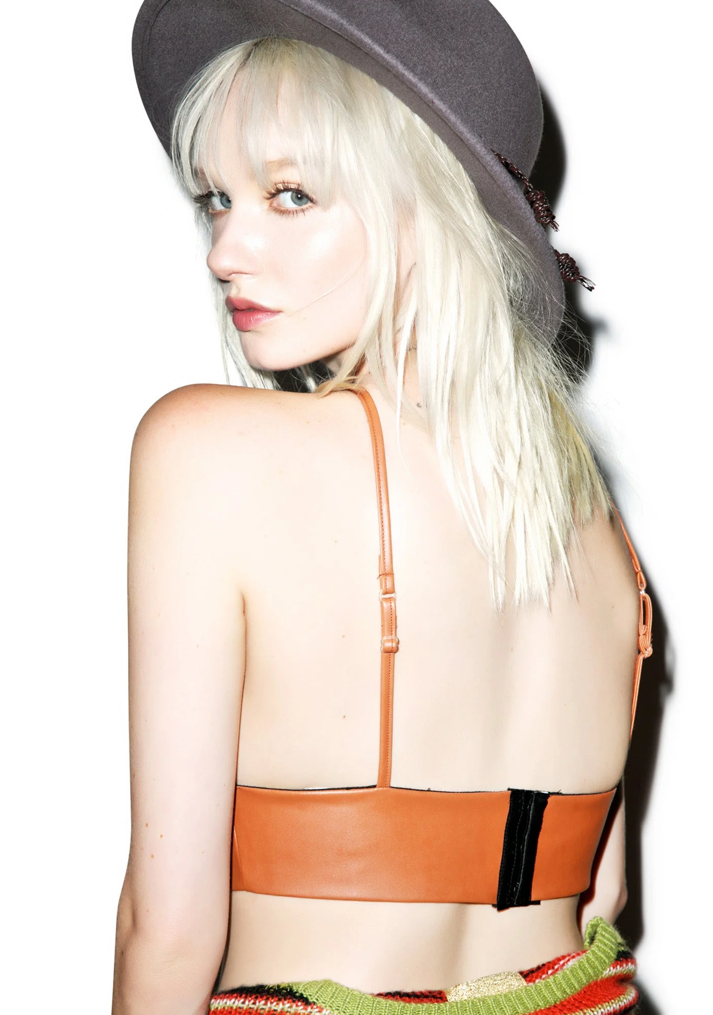 Bad Kitty Bralette - Light Orange - Image 7