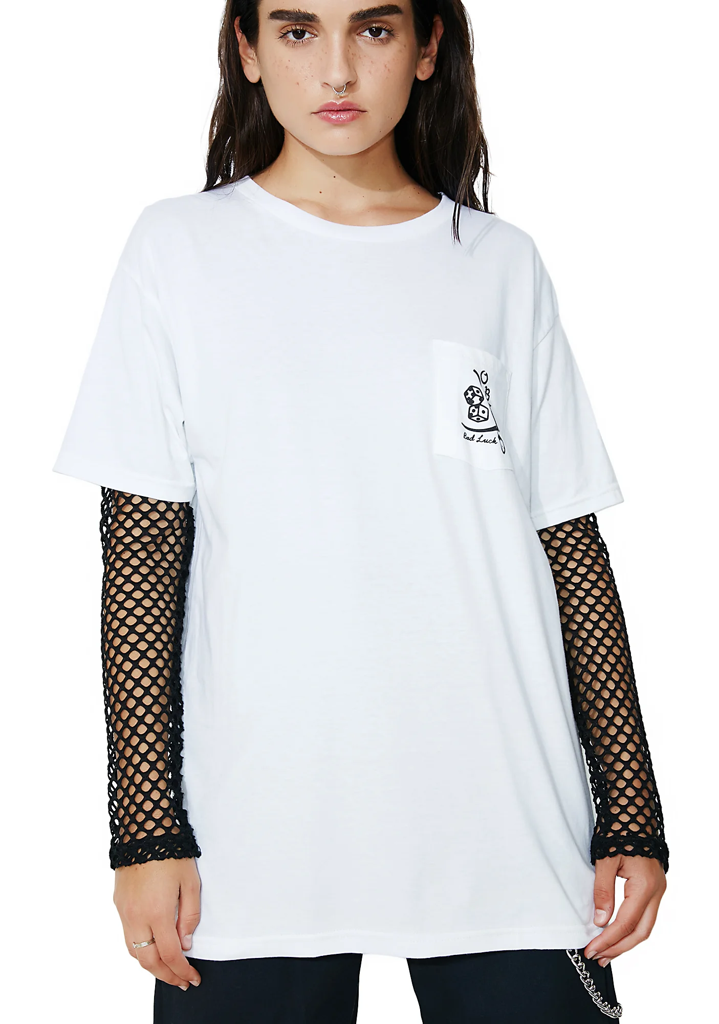 Bad Luck Premium Pocket Tee - Image 2