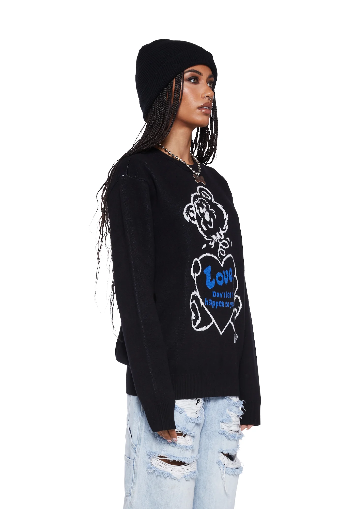 Bad News Crewneck Sweater - Image 3