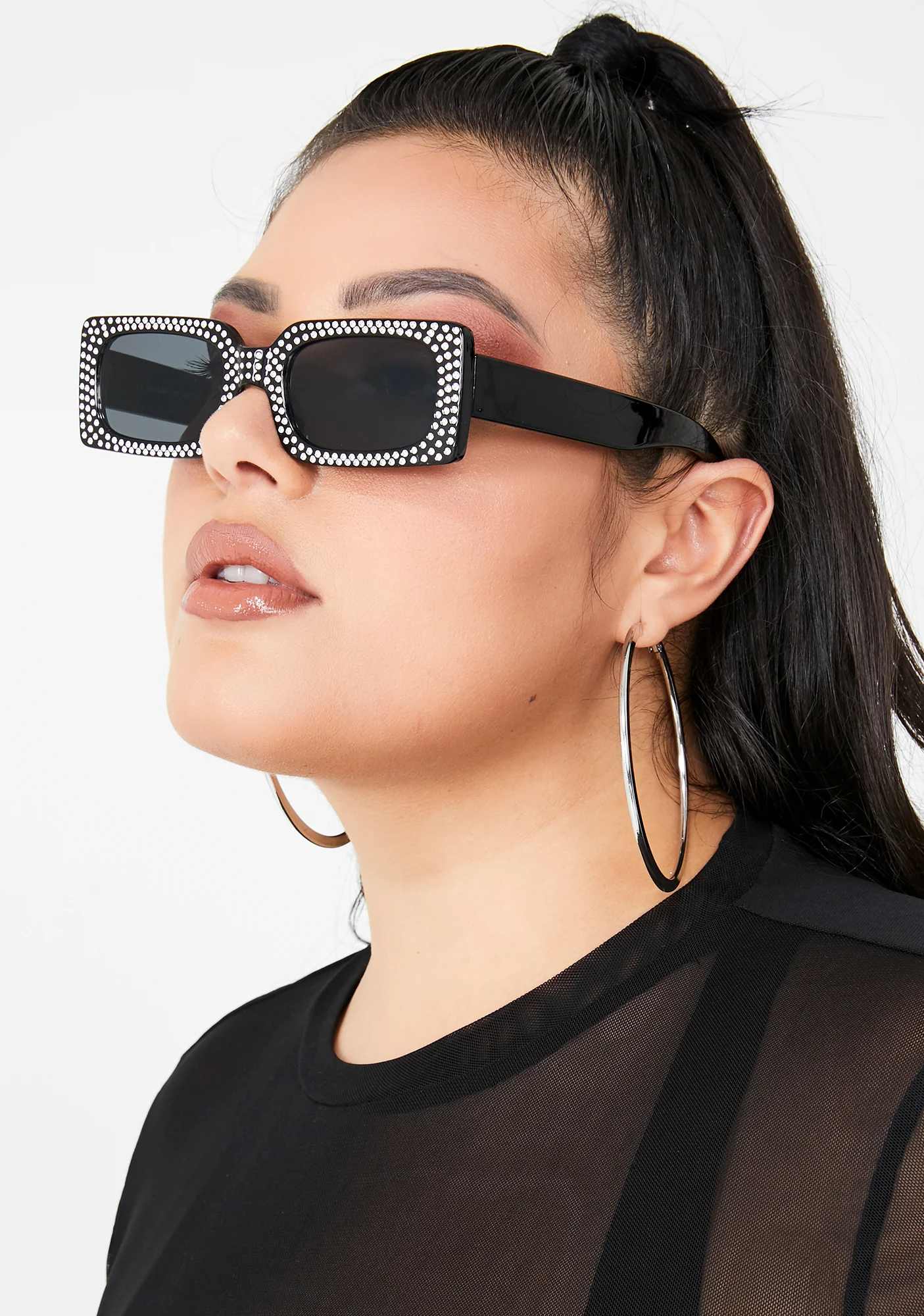 Bada-Bing Rhinestone Sunglasses - Image 4