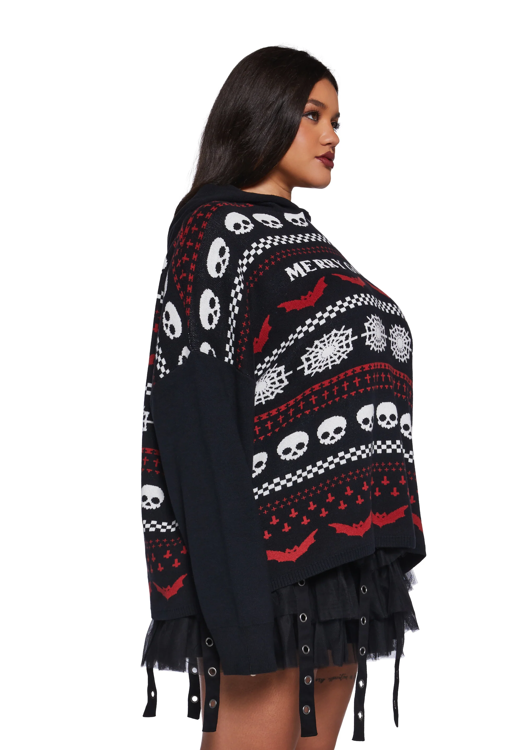Baddie List Knit Sweater - Image 3