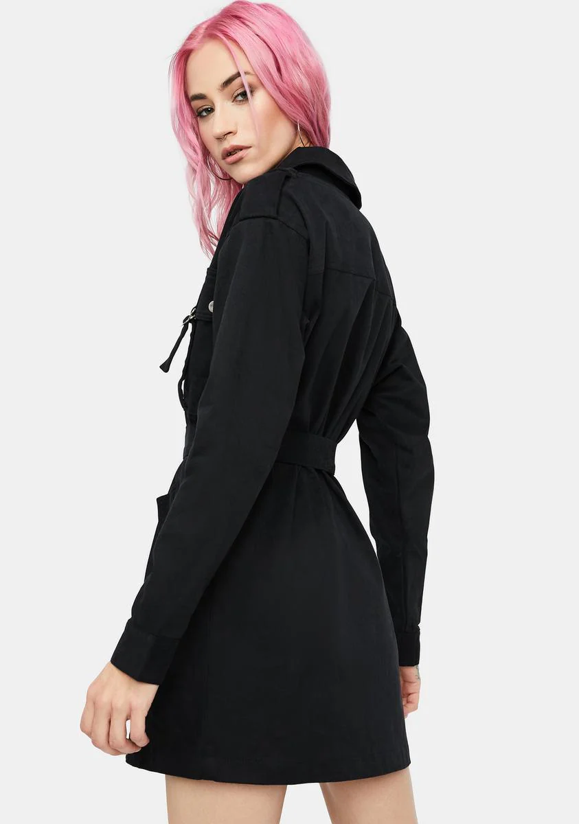 Baddie Revolution Cargo Dress - Image 4