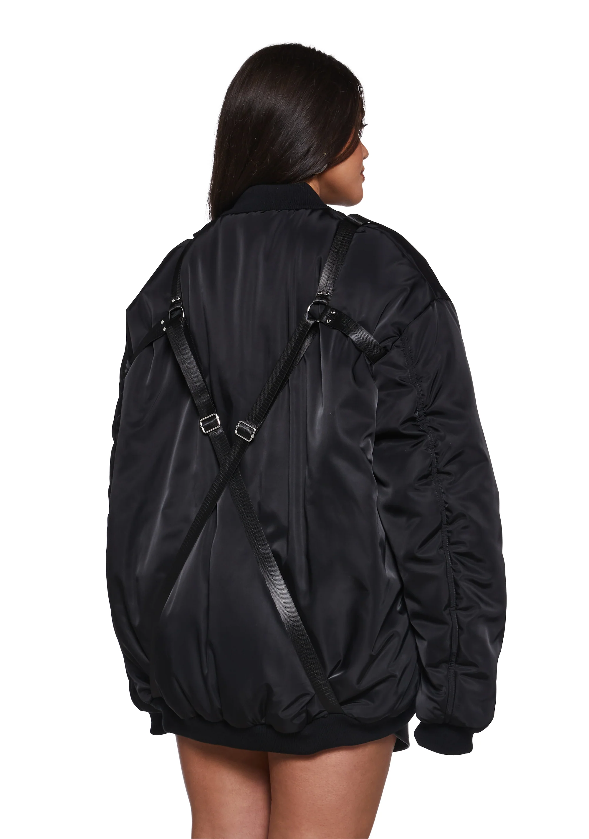 Baddie Undercover Oversized Bomber Jacket - Image 12