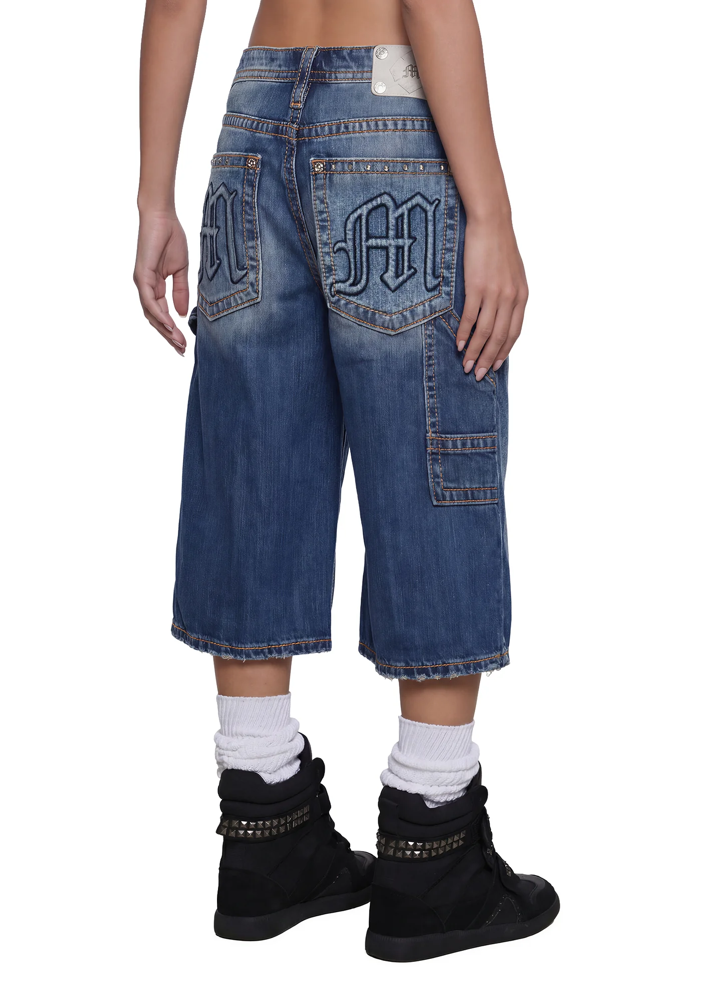 Kaitlyn Baggy Utility Jorts - Image 3