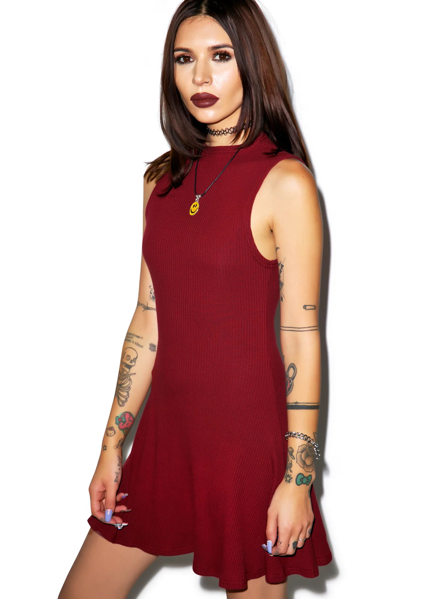 Baker Ribbed Dress - Image 2