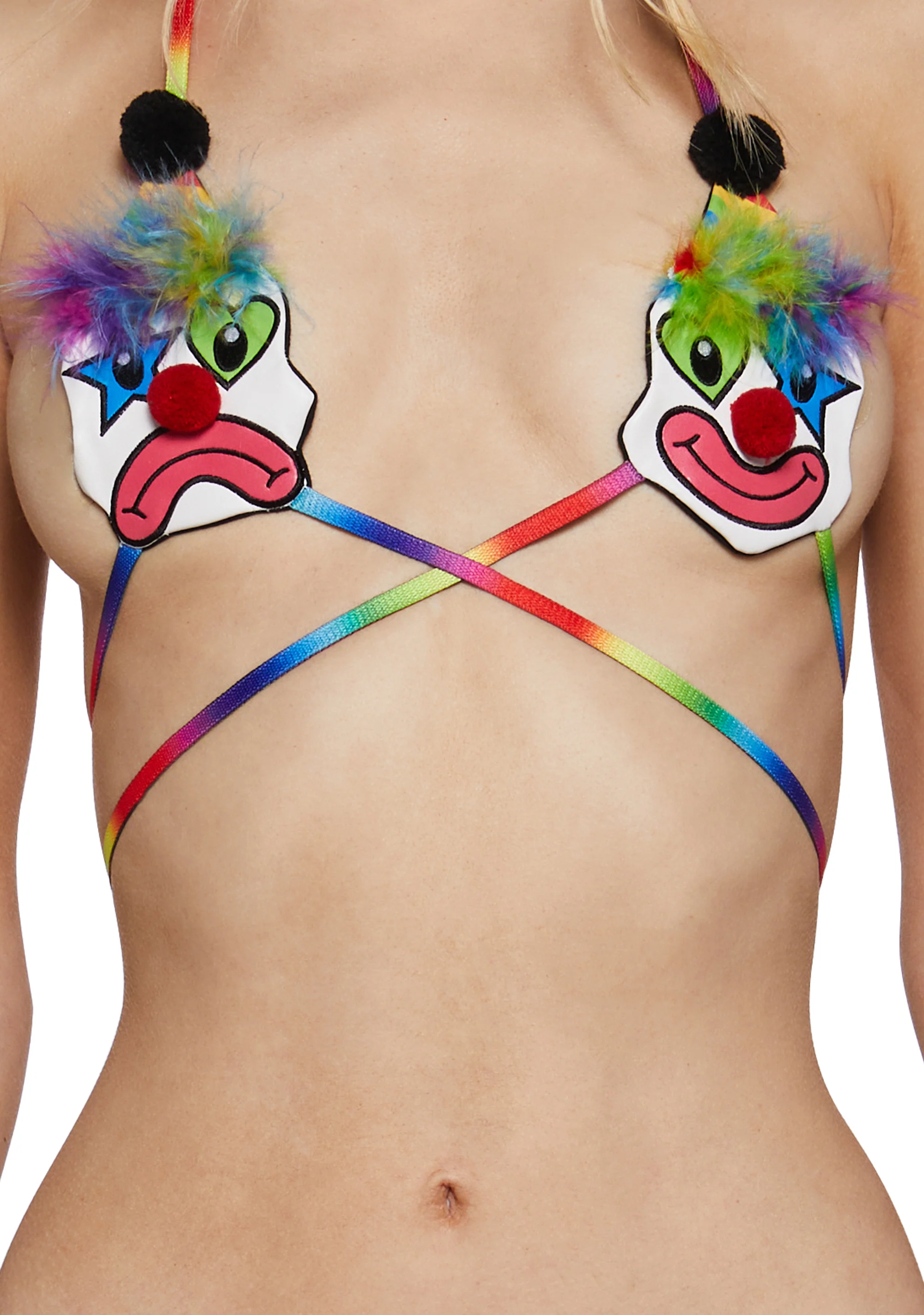 Balloon Bop Clown Bra Top - Image 2