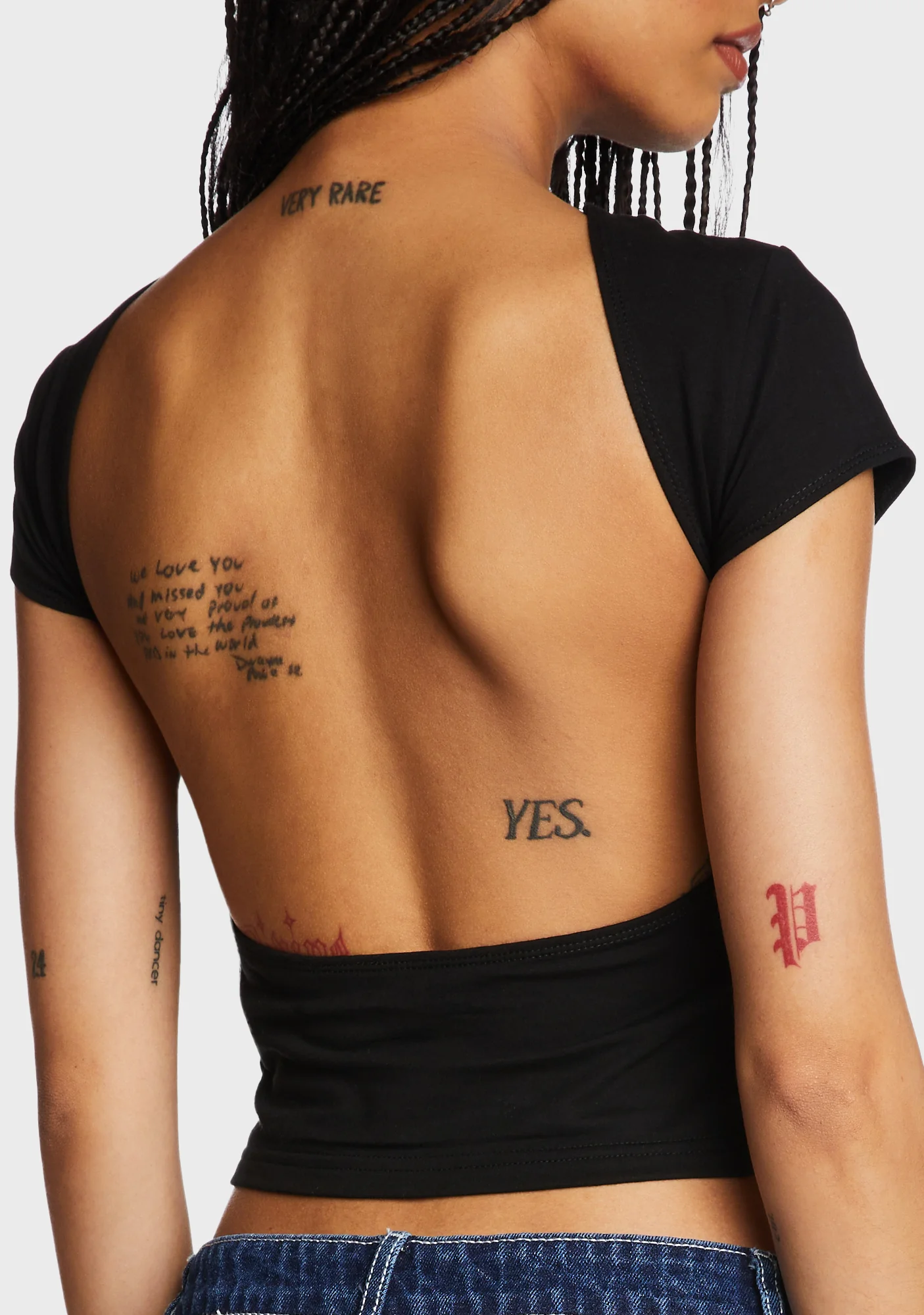 Bambi Open Back T-Shirt - Image 2