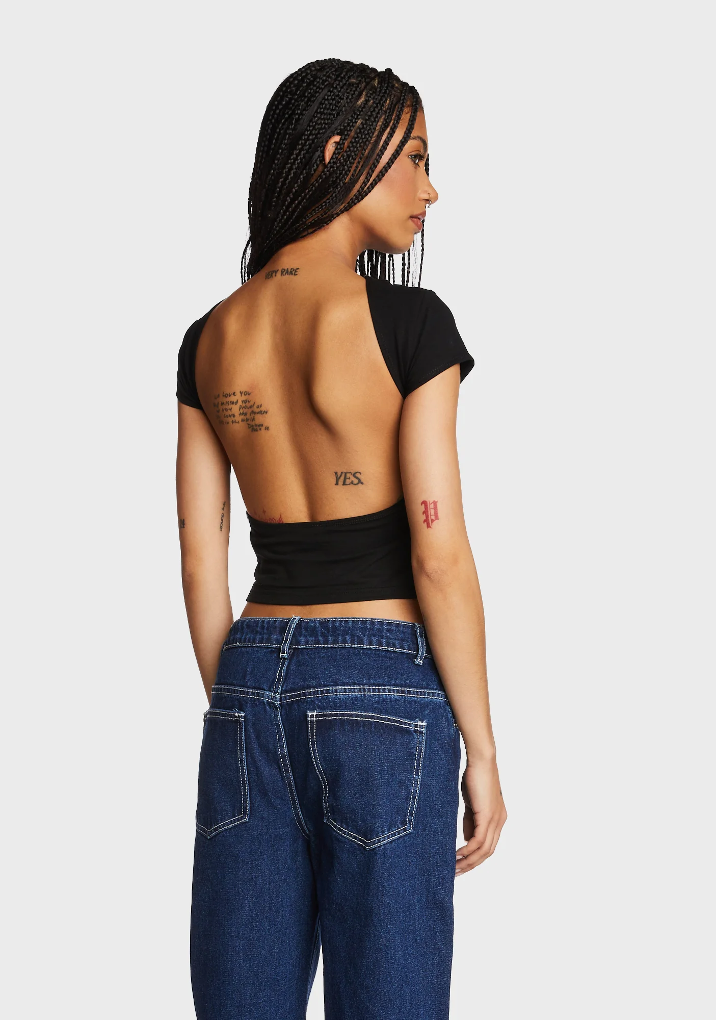Bambi Open Back T-Shirt - Image 5