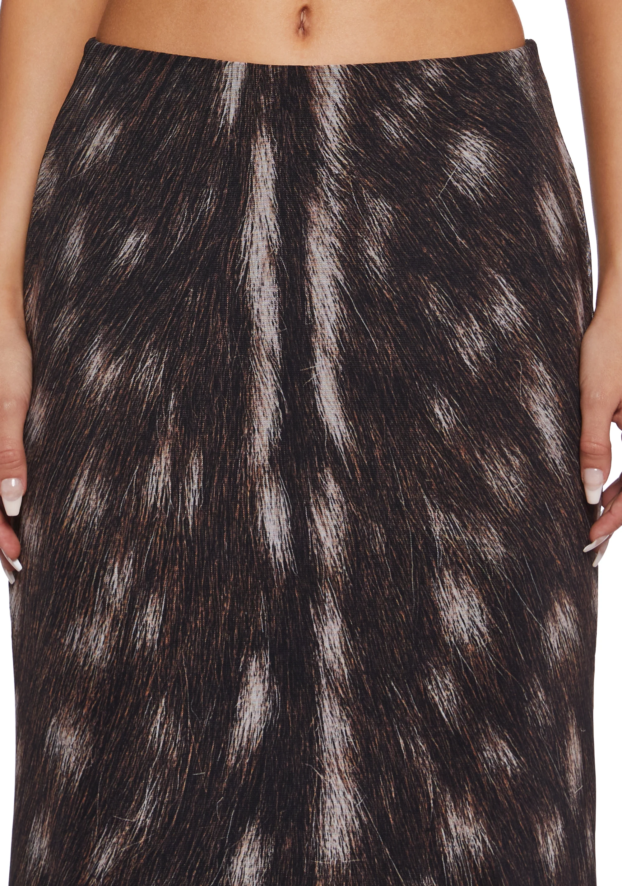 Bambi Print Maxi Skirt - Image 5