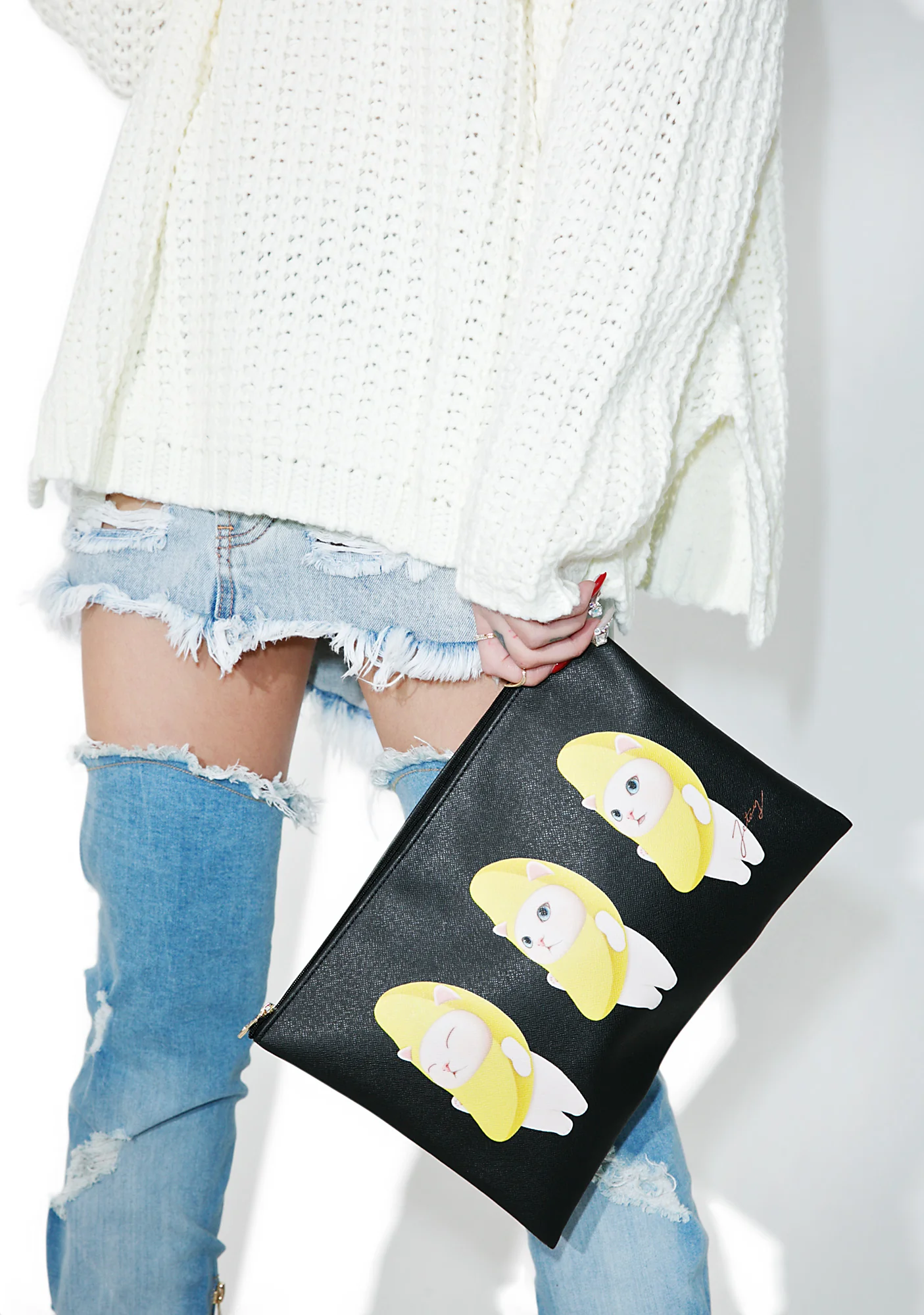 Banana Cat Clutch - Image 3