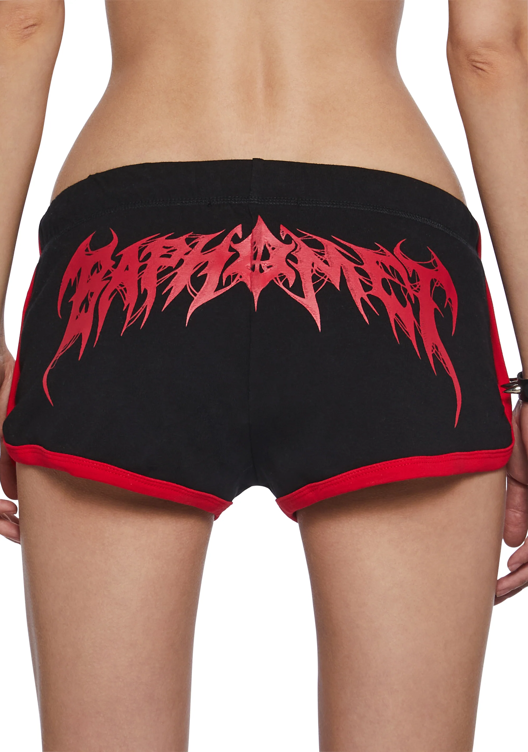 Baphomet Fan Booty Shorts - Image 7