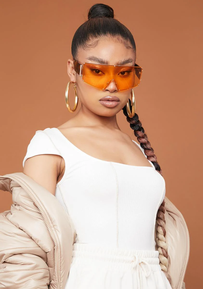 Bare Ur Exposed Cap Sleeve Crop Top - Image 2
