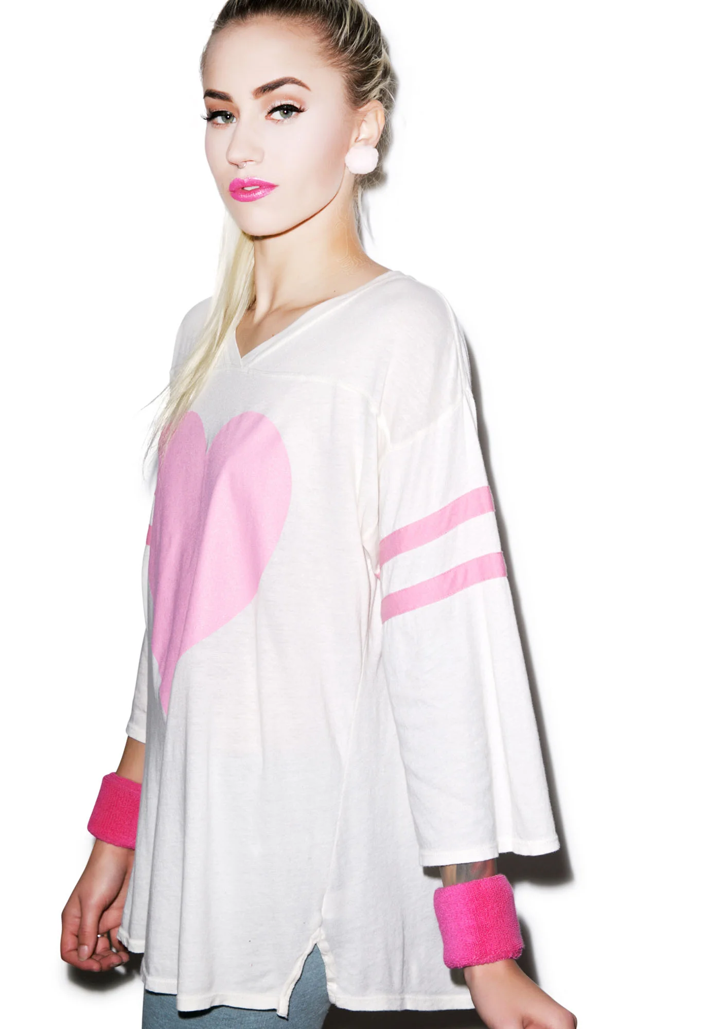 Barefoot Heart Jersey Tunic - Image 2