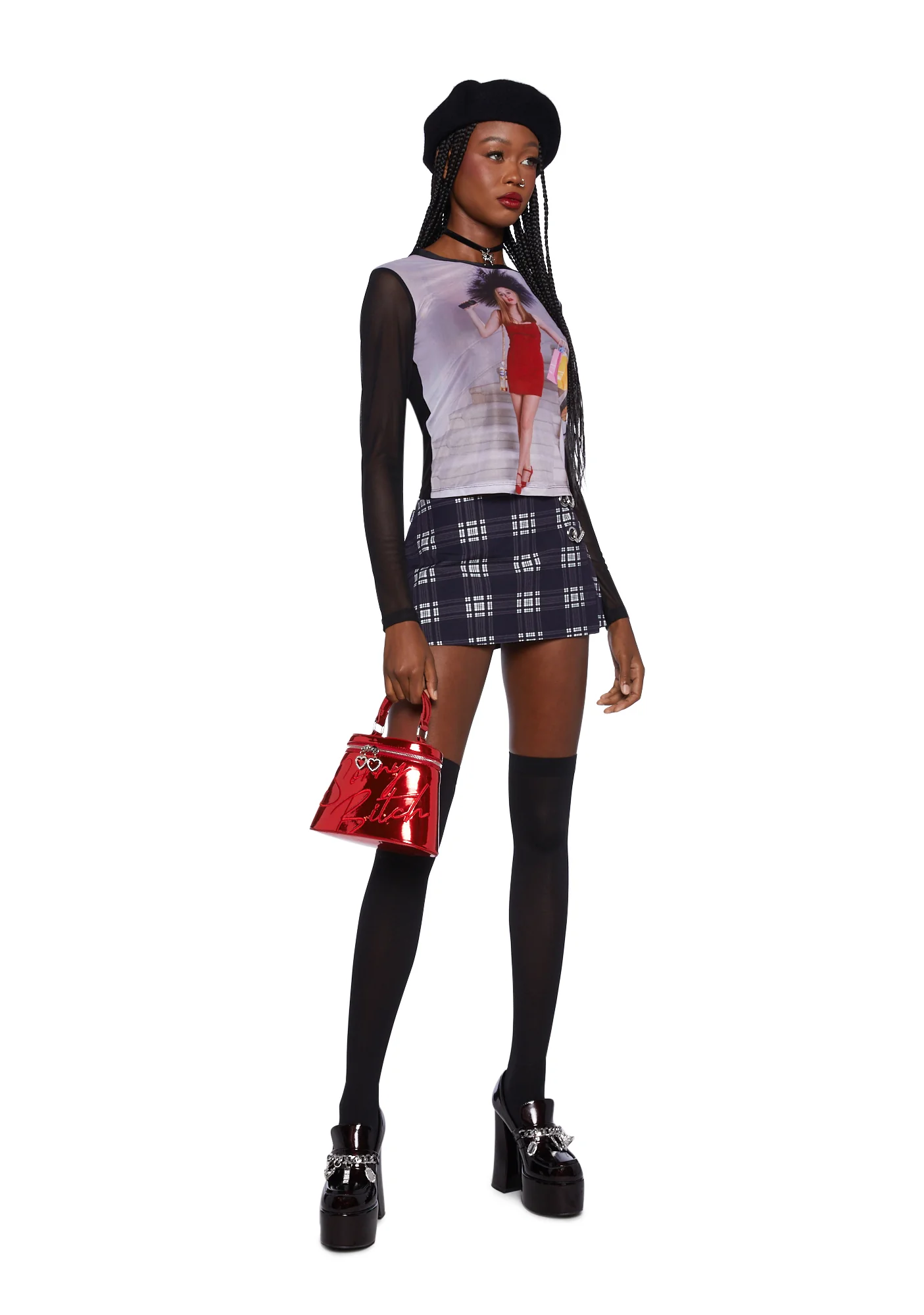 Barney Repeller Mesh Top - Image 5