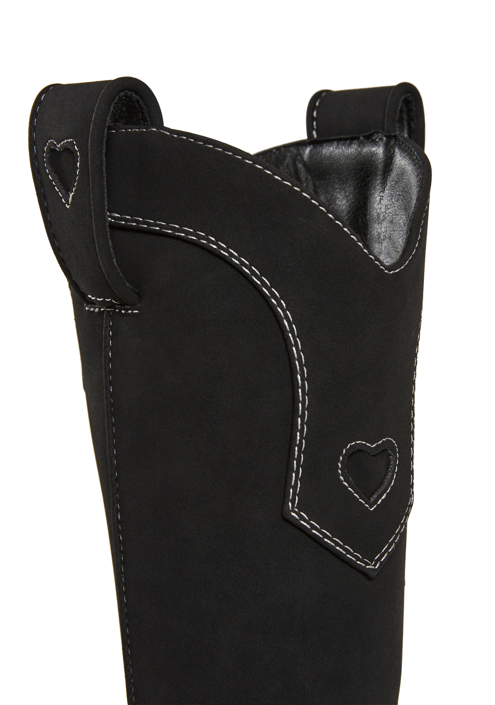 Basic Present Perfect Cowgirl Boots - Black - Image 2