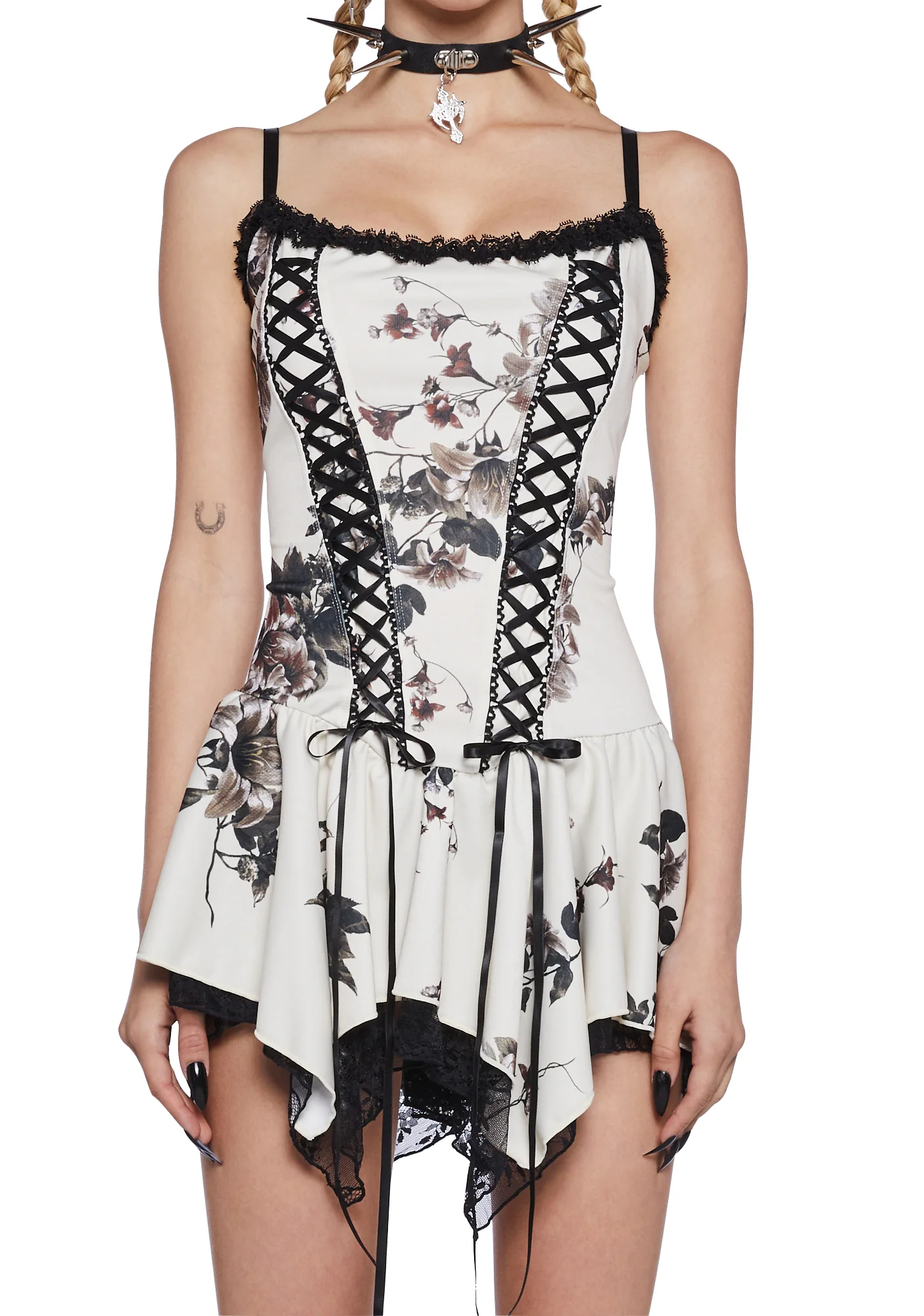 Basic Witchery Mini Dress - Off White - Image 5