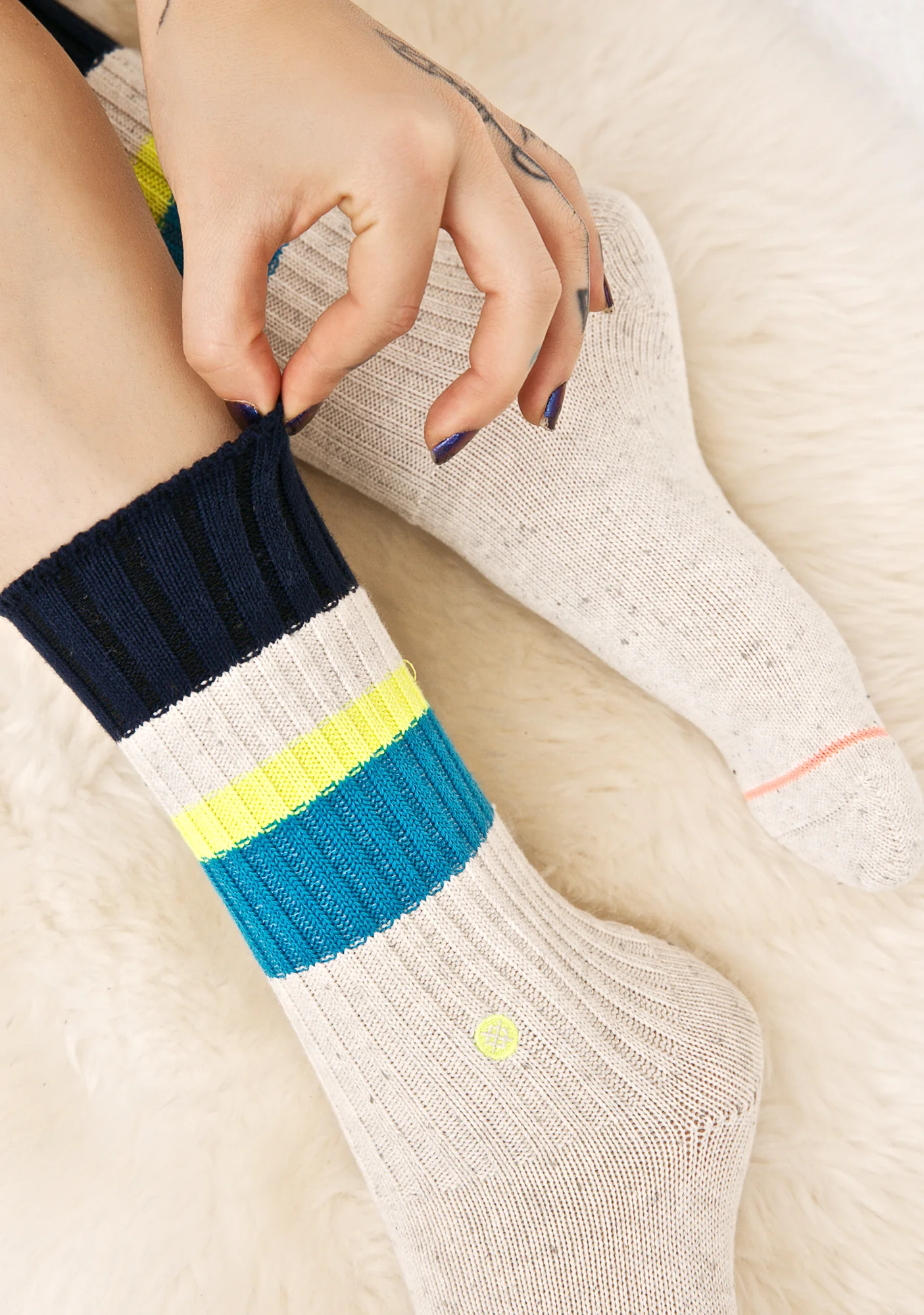 Basically Basic Crew Socks - Image 2