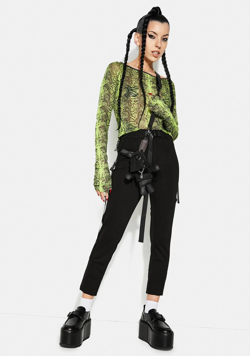 Basilisk Off Shoulder Sheer Top - Image 3