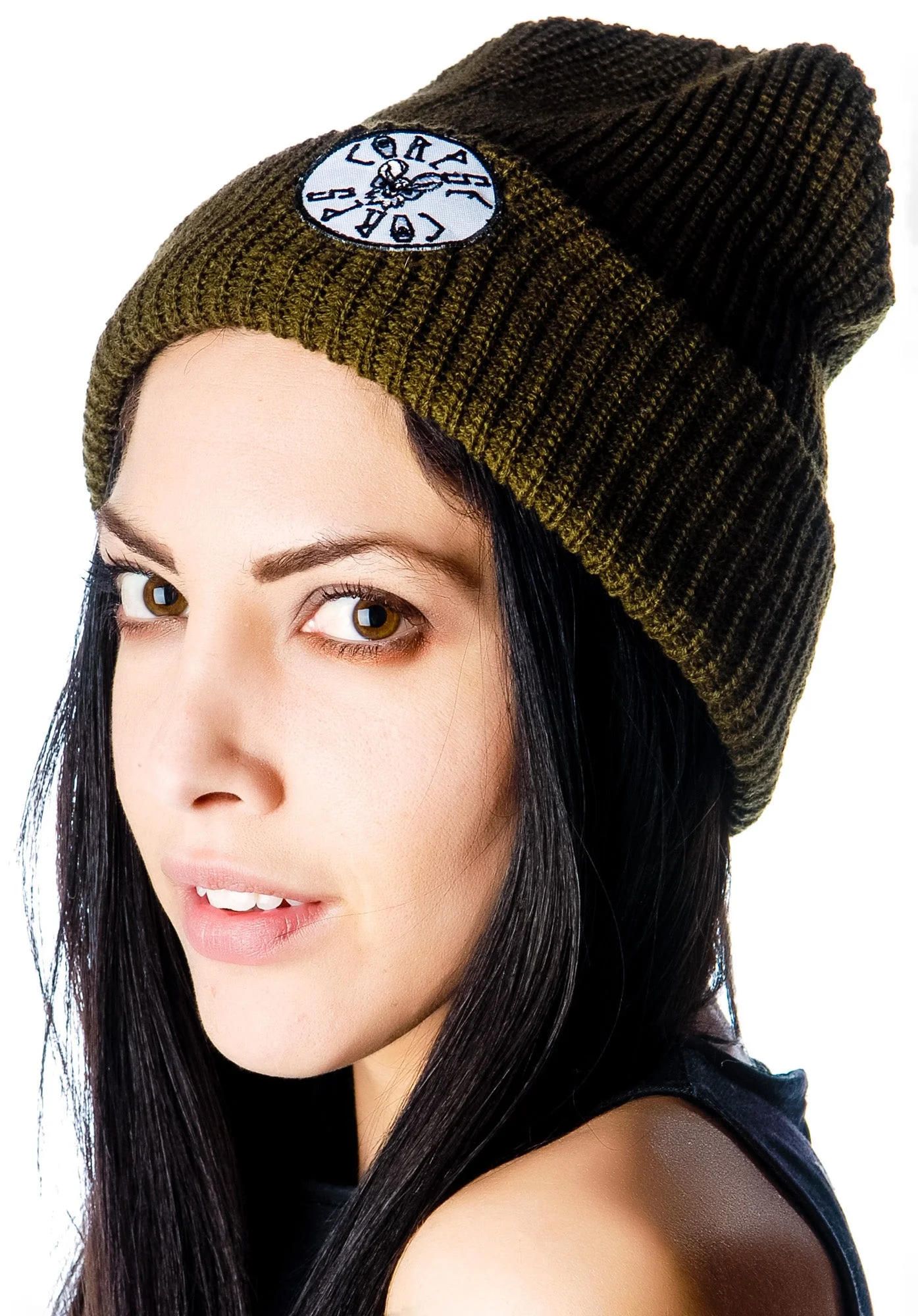Bat Patch Beanie - Dark Blue - Image 10