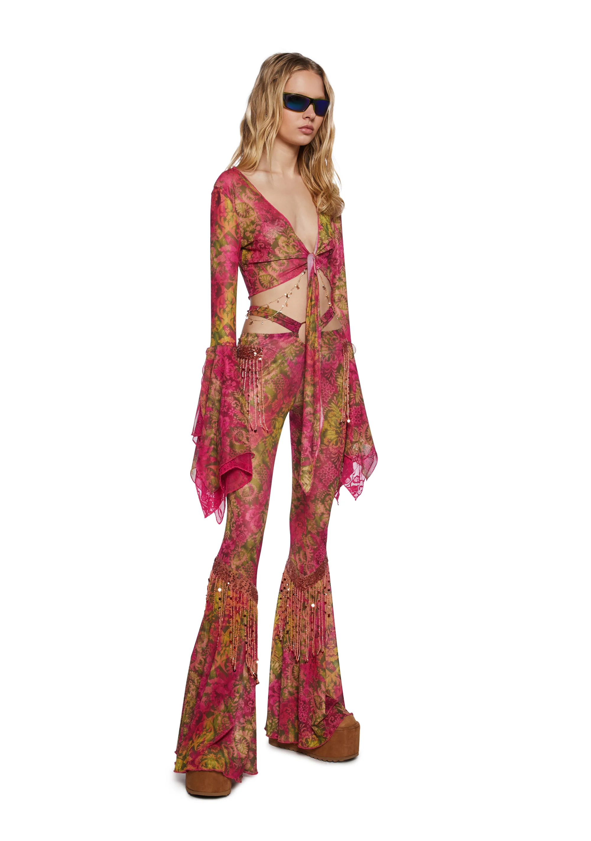 Sonic Sunburst Flare Pants - Image 2