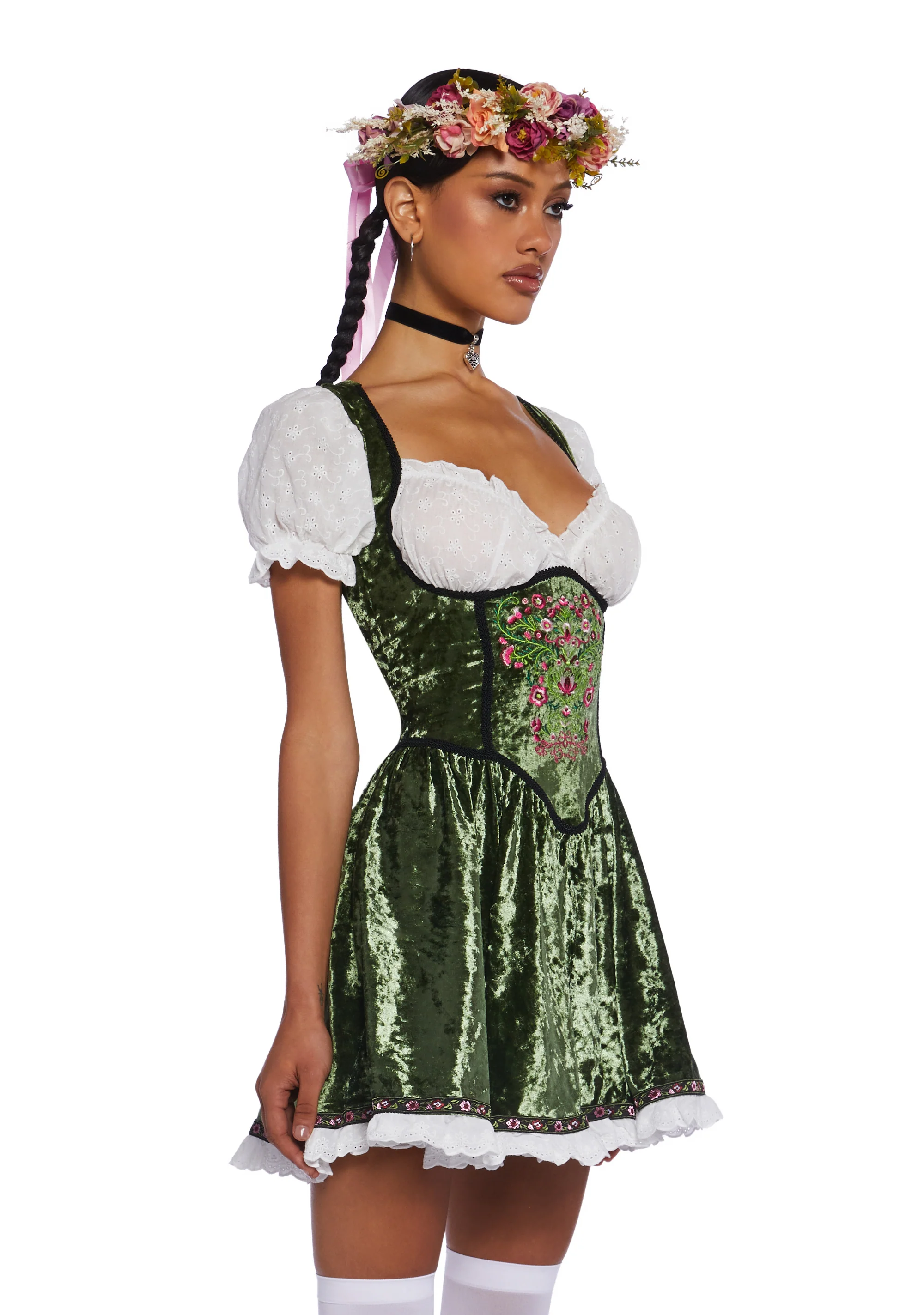 Bavarian Maiden Costume Set - Image 4