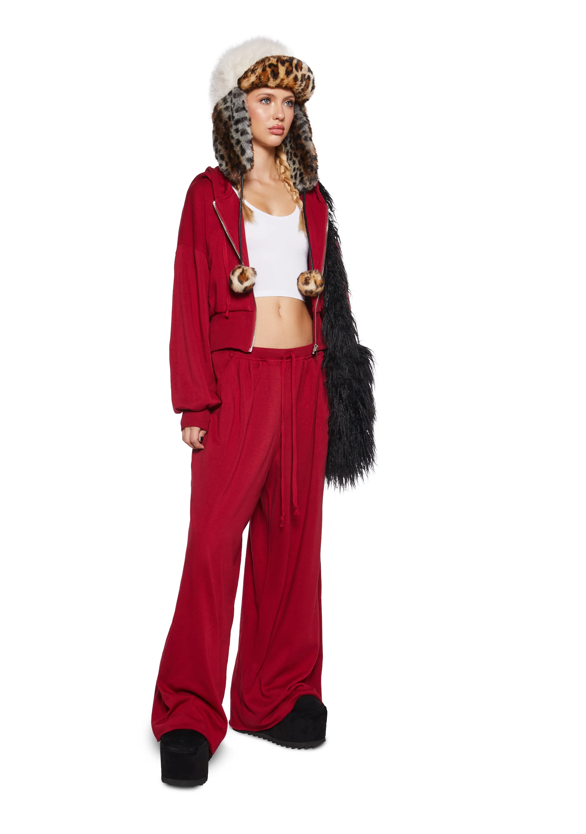 Be Alright Wide Leg Sweatpants - Image 2