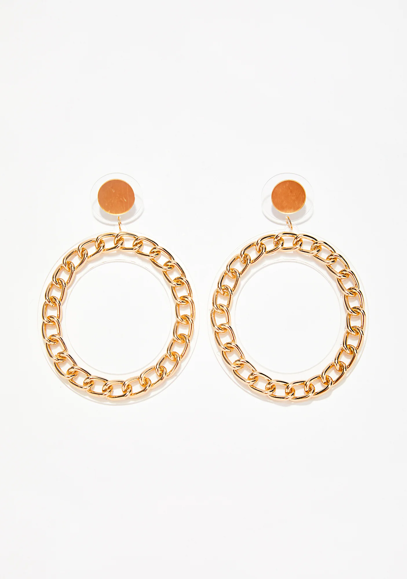 Be Louder Chain Earrings - Image 2