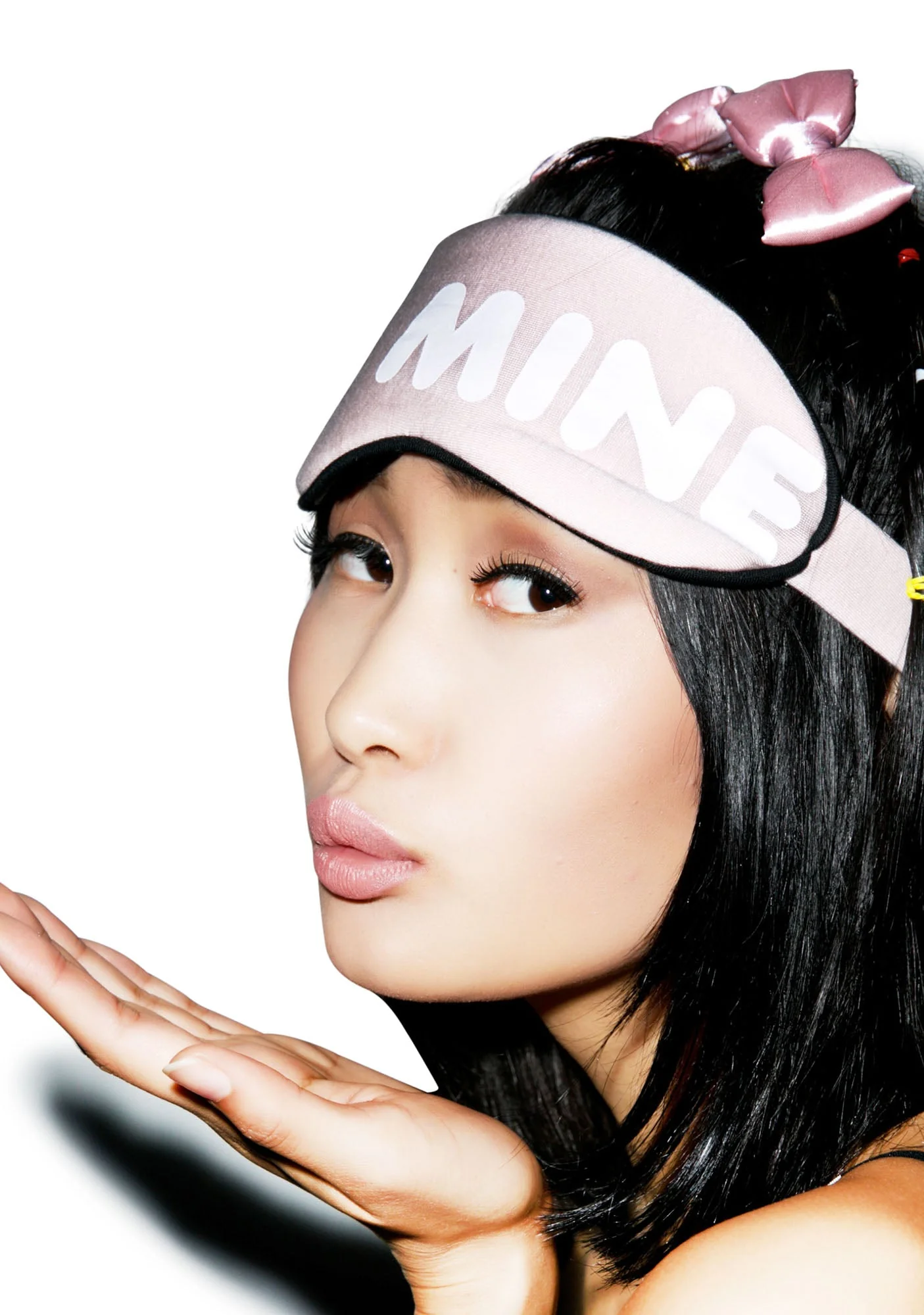 Be Mine Eye Mask - Pink - Image 4