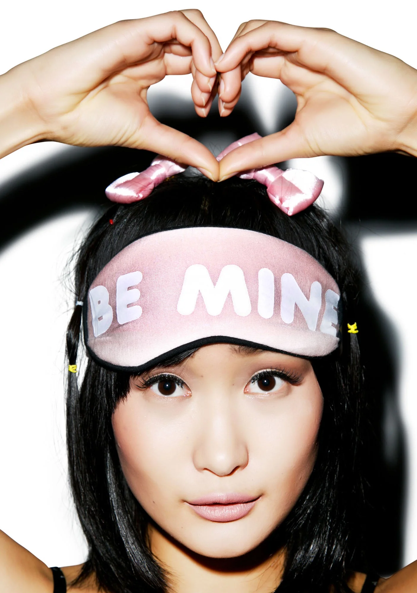 Be Mine Eye Mask - Pink - Image 5