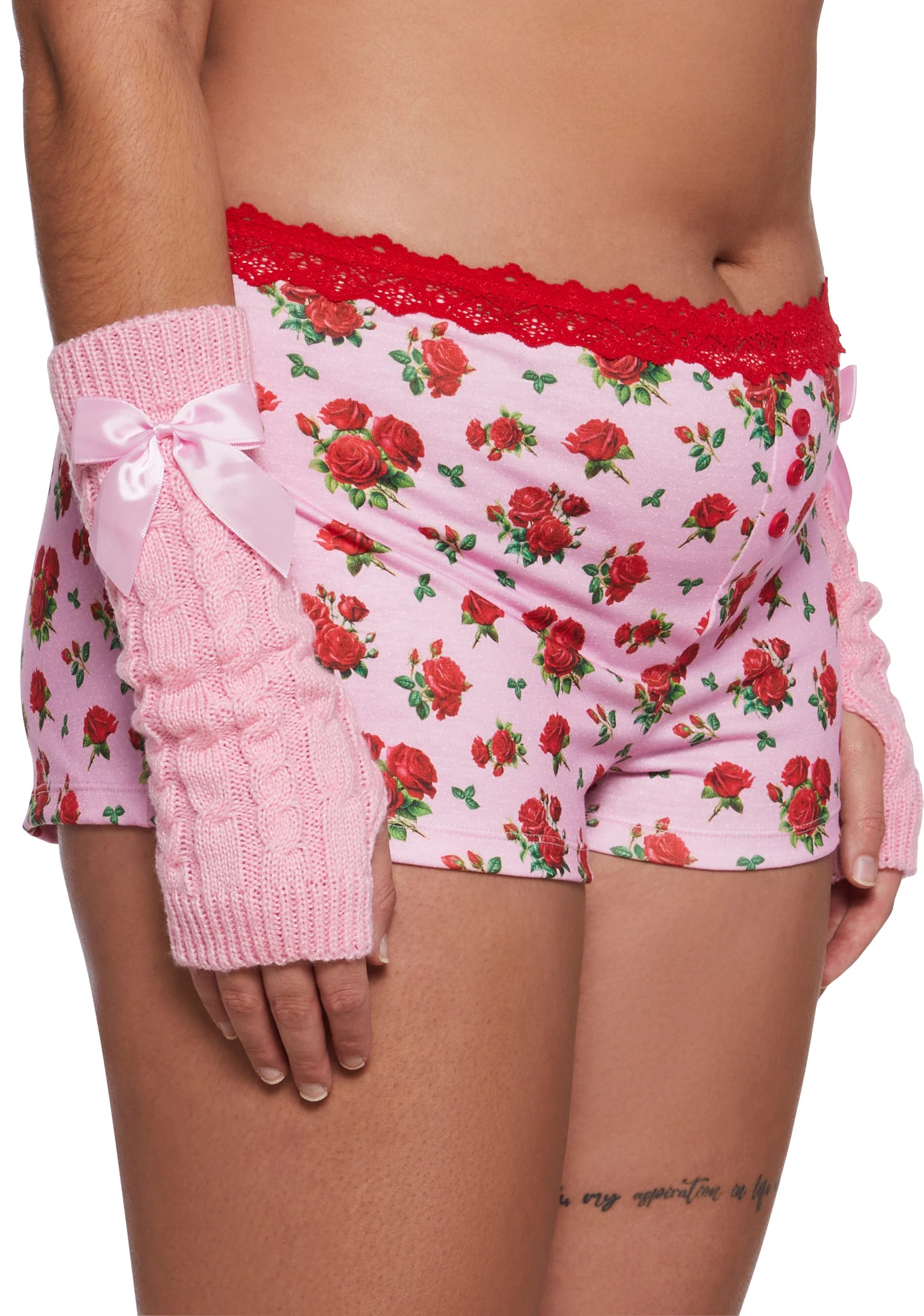 Be Mine Tonight Knit Boyshorts - Image 11