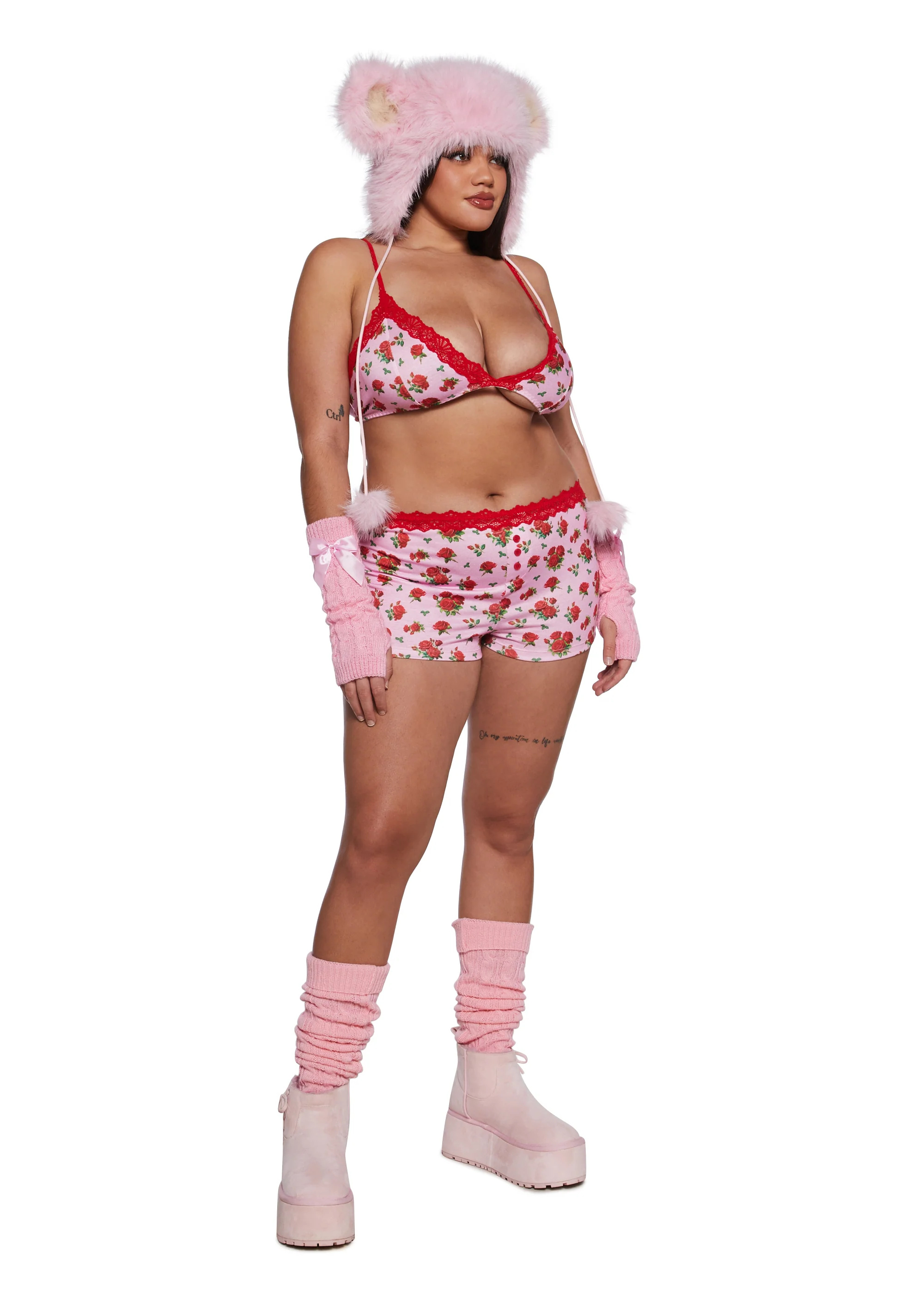 Be Mine Tonight Knit Boyshorts - Image 12