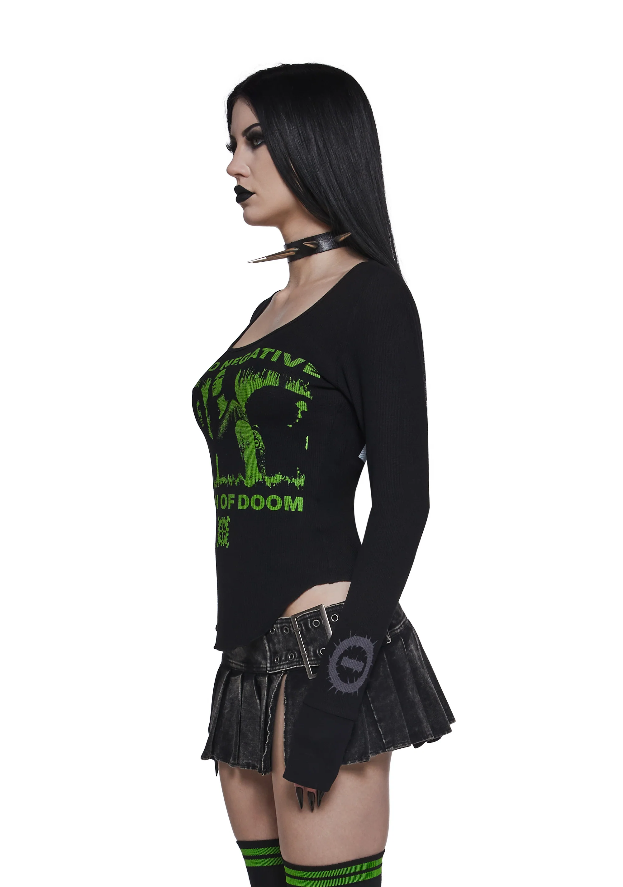 World Coming Down Long Sleeve Top - Image 10