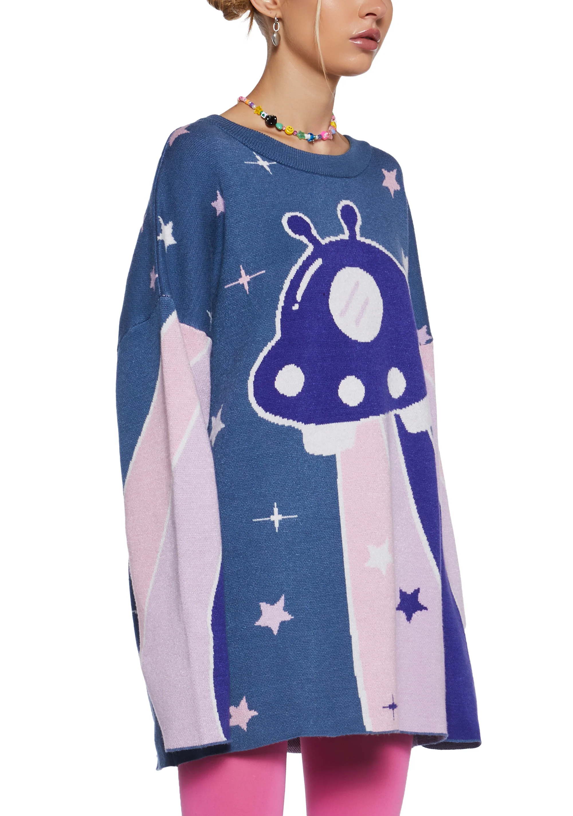 Beam Me Up Intarsia Sweater - Image 5