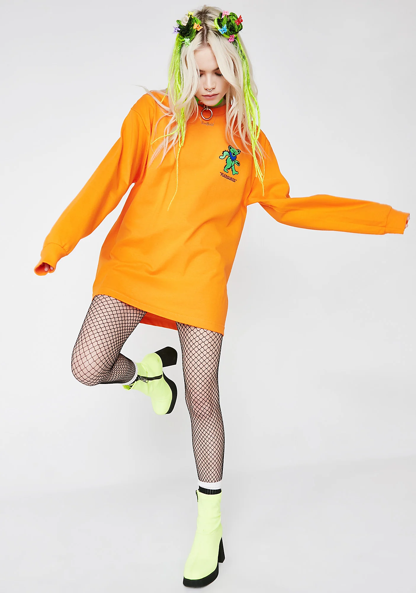 Bear Long Sleeve T Shirt - Image 5