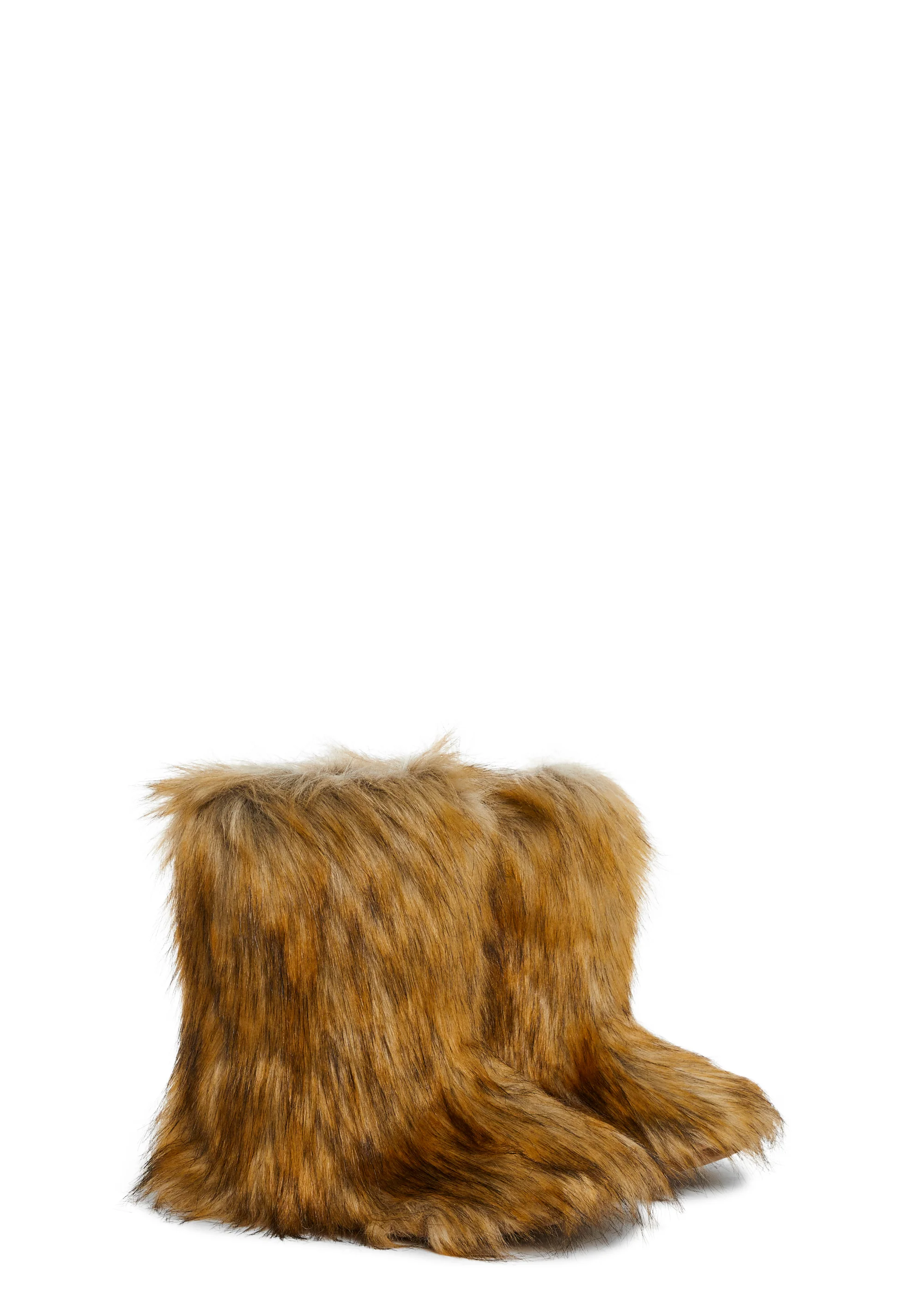 Beastie Faux Fur Booties - Image 3