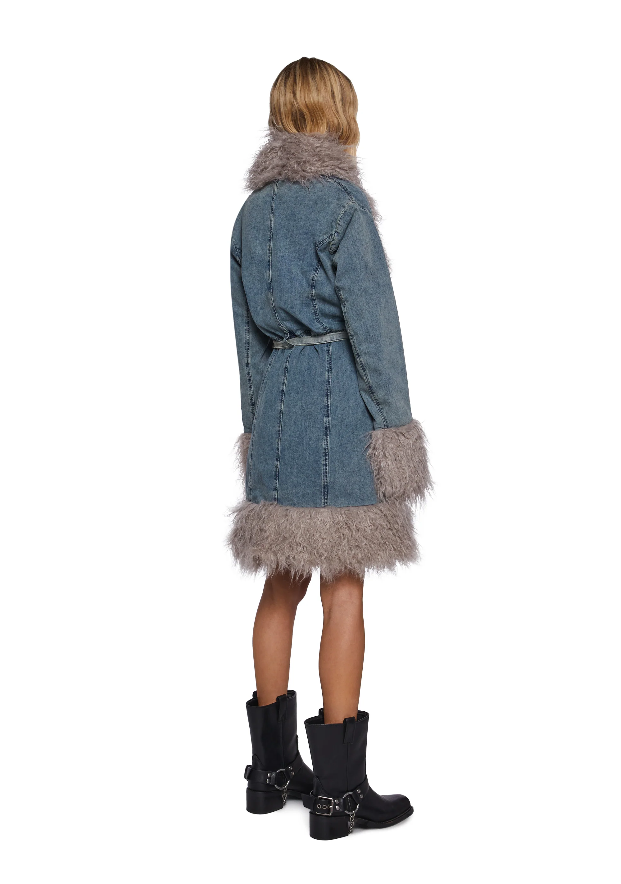 Beautiful Decay Denim Coat - Image 4