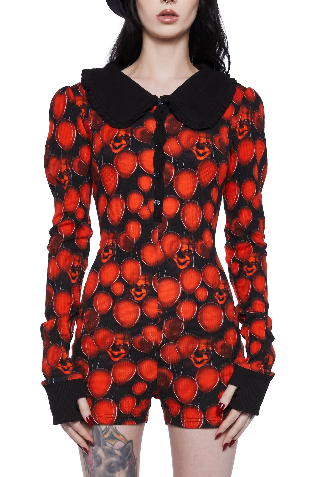 Beautiful Fears Thermal Romper - Image 5