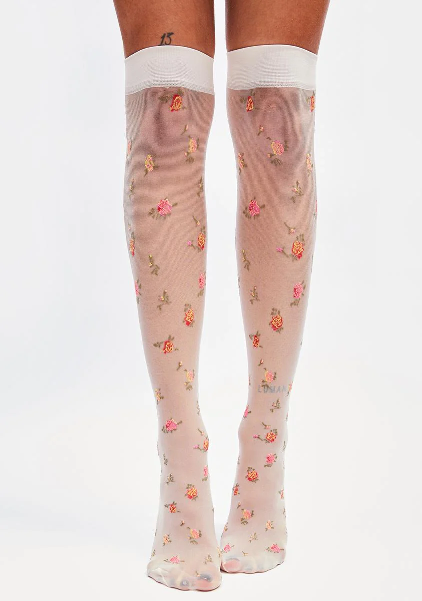 Beauty Blossoms Knee High Socks - Image 2